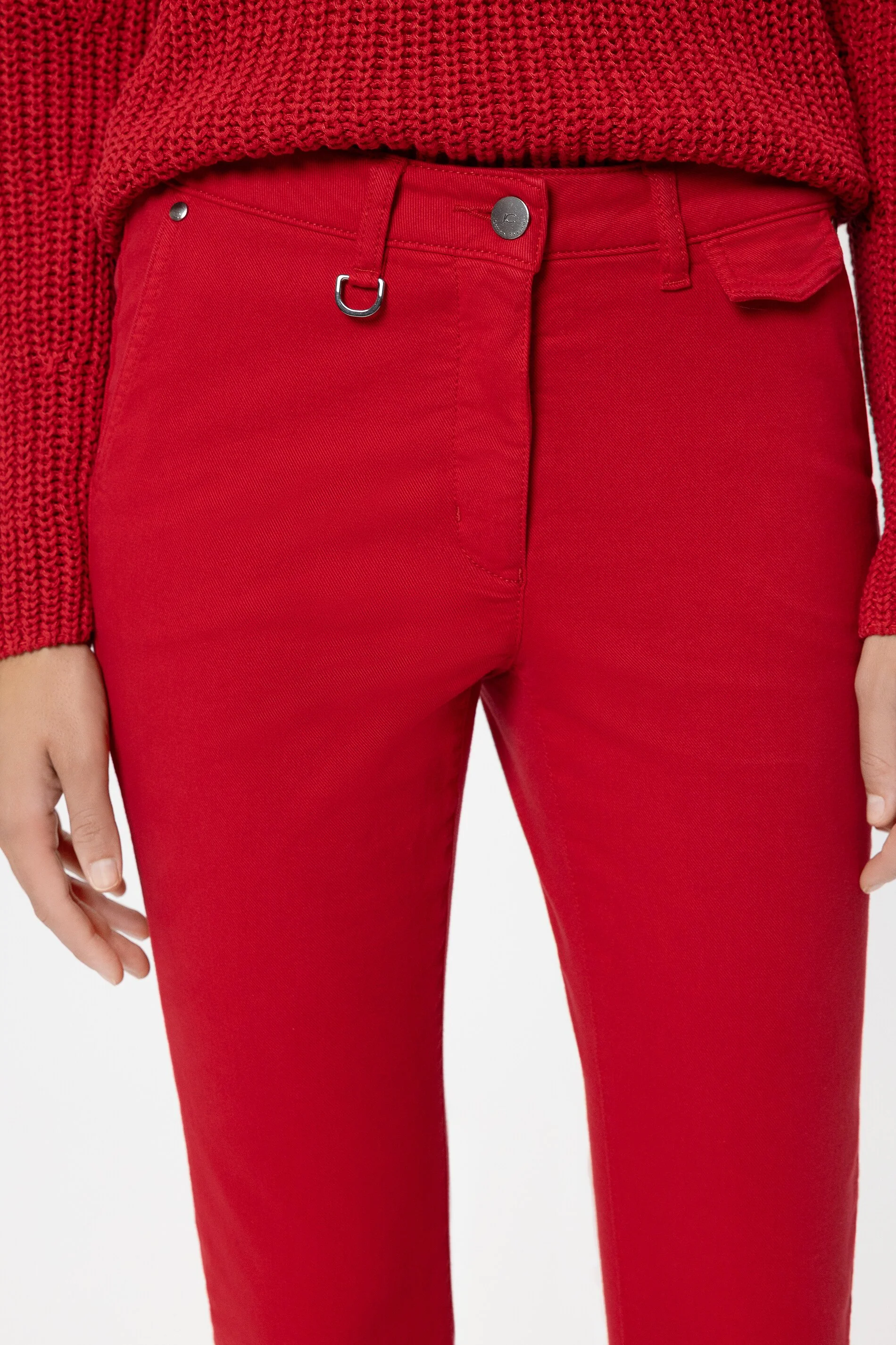 Authentic-Flared-Denim - cherry red - Standard - Image 4