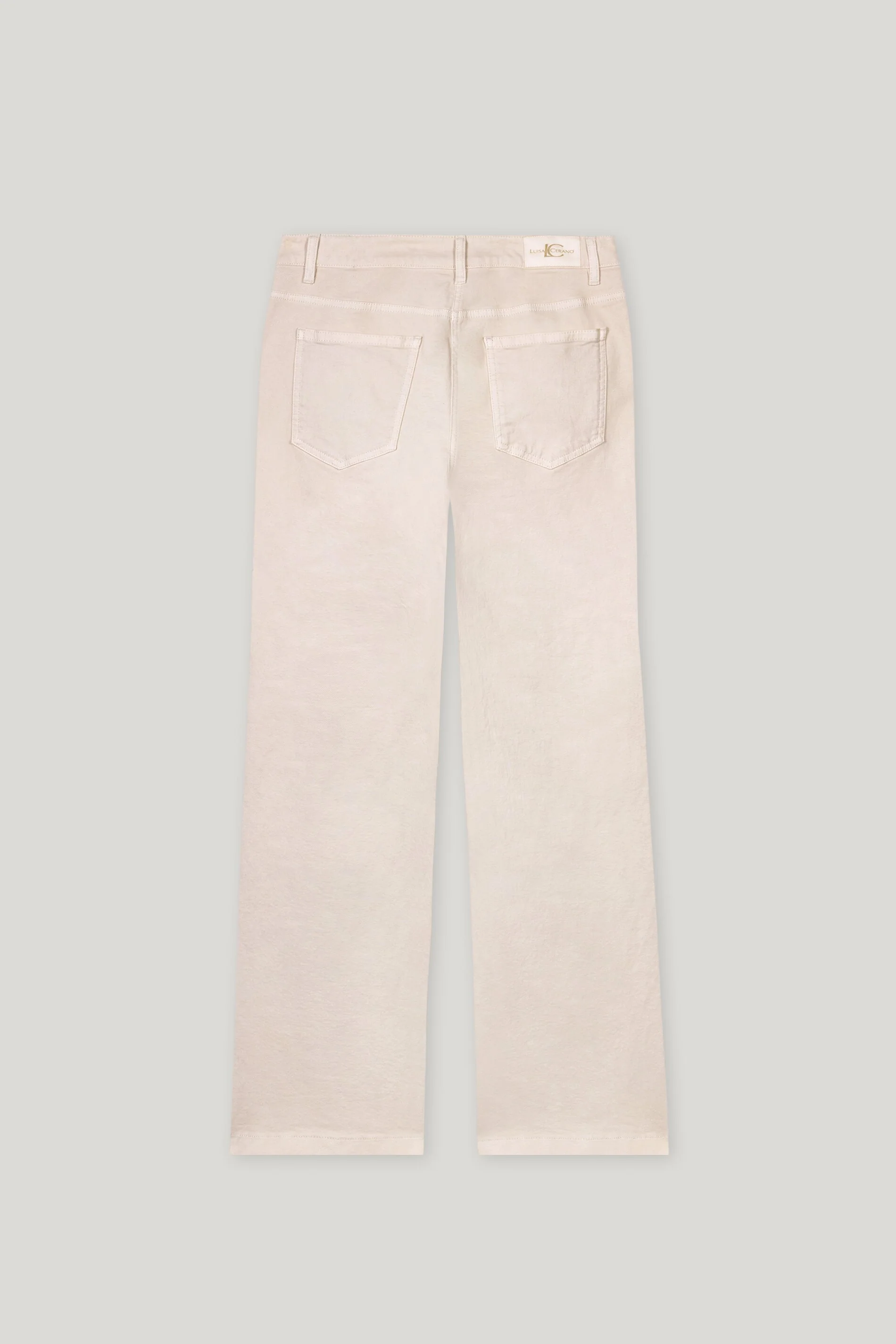 Flared-Twill-Denim - silky cream - Standard - Image 6