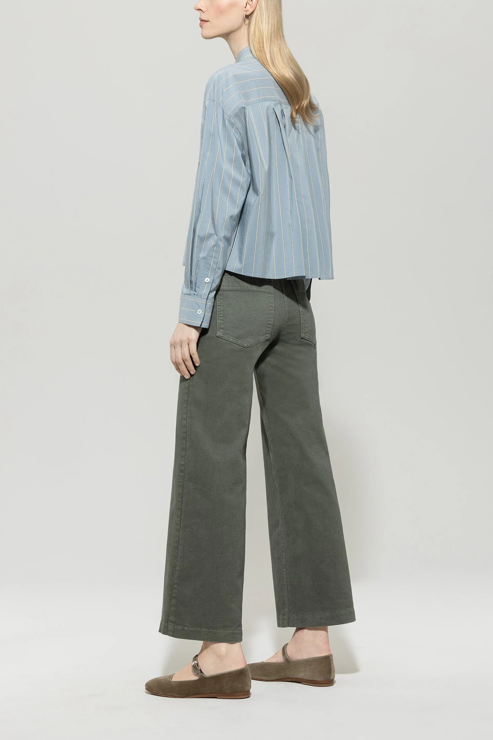 Authentic-Wideleg-Denim - cool khaki - Standard - Image 3