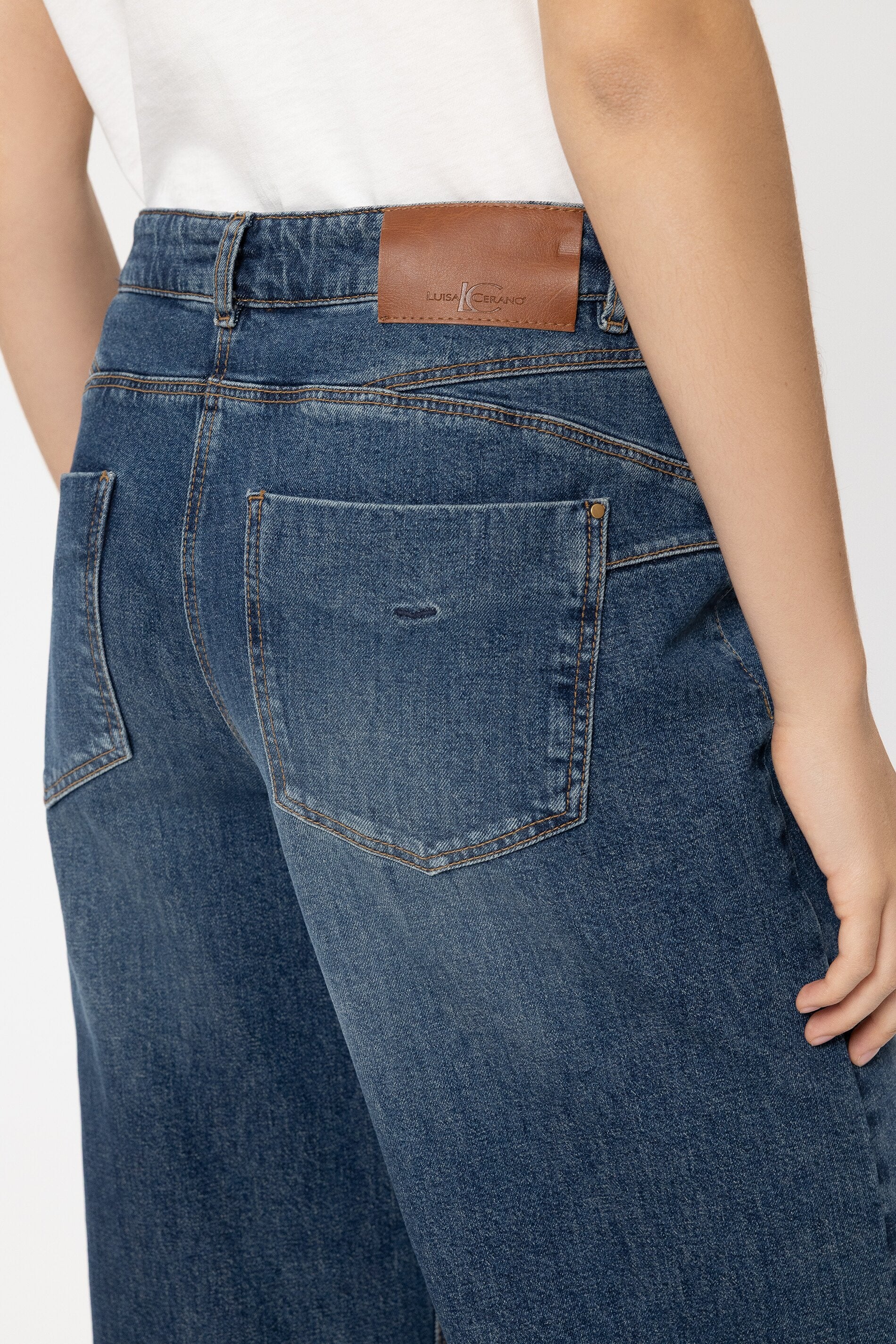 Authentic-Wideleg-Denim - denim blue - Standard - Image 4
