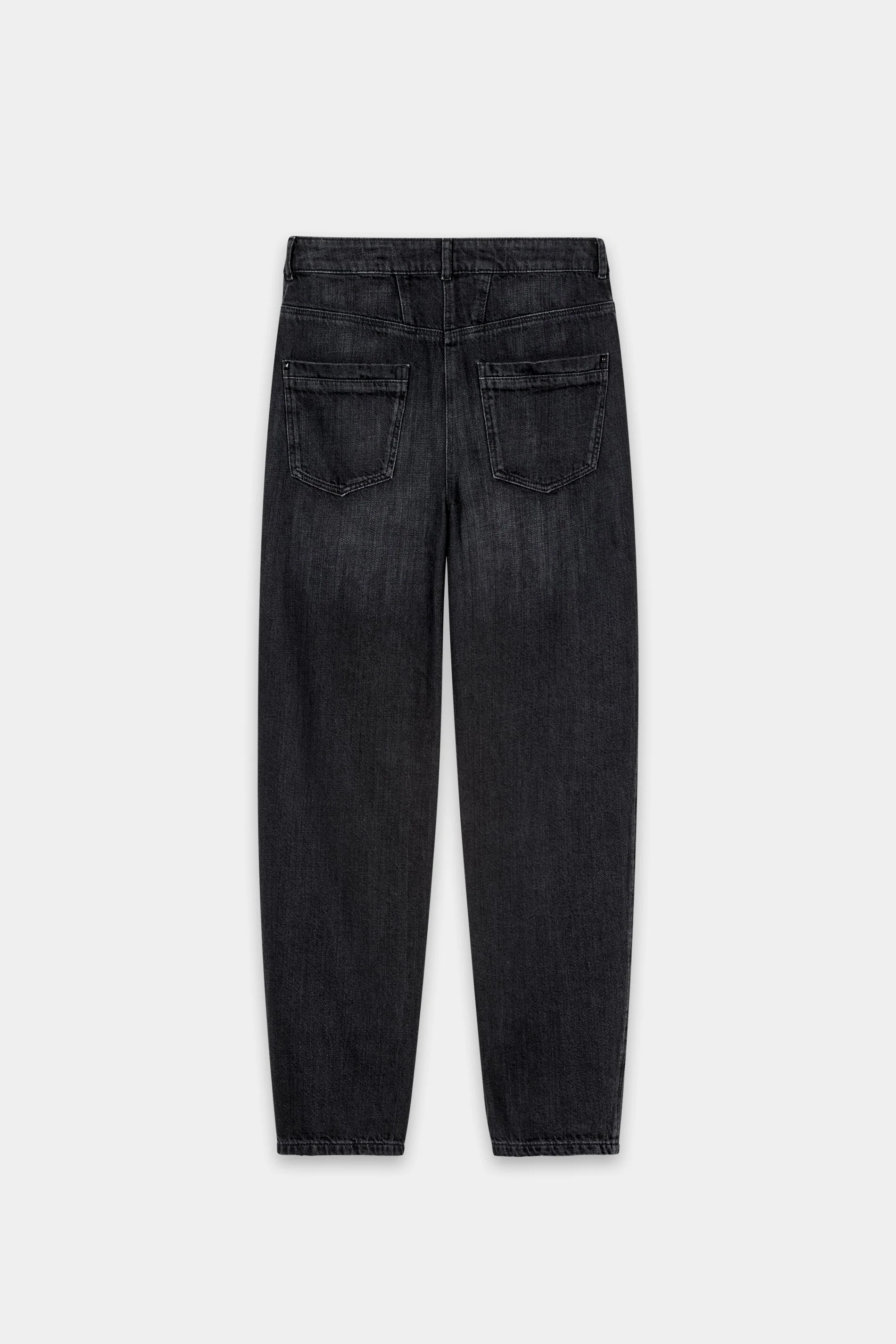 Barrelleg-Black-Denim - black - Standard - Image 6