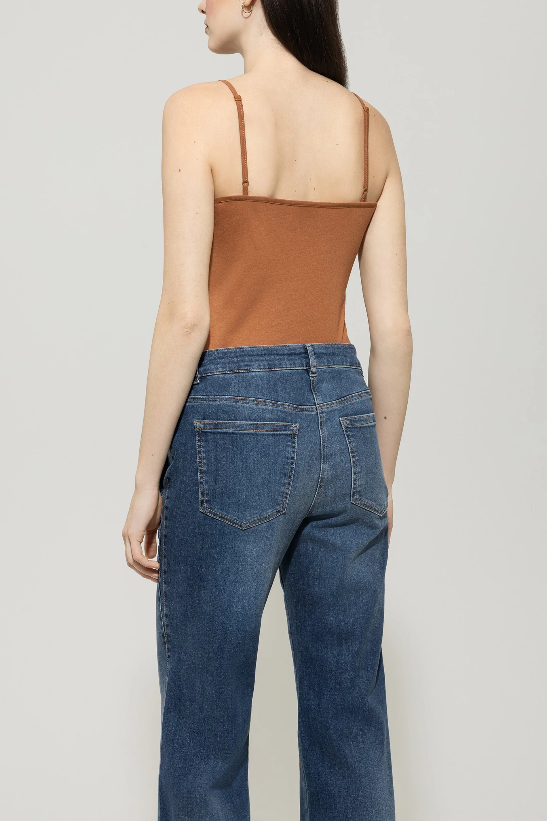 Basic-Spaghetti-Top - cinnamon - Standard - Image 3