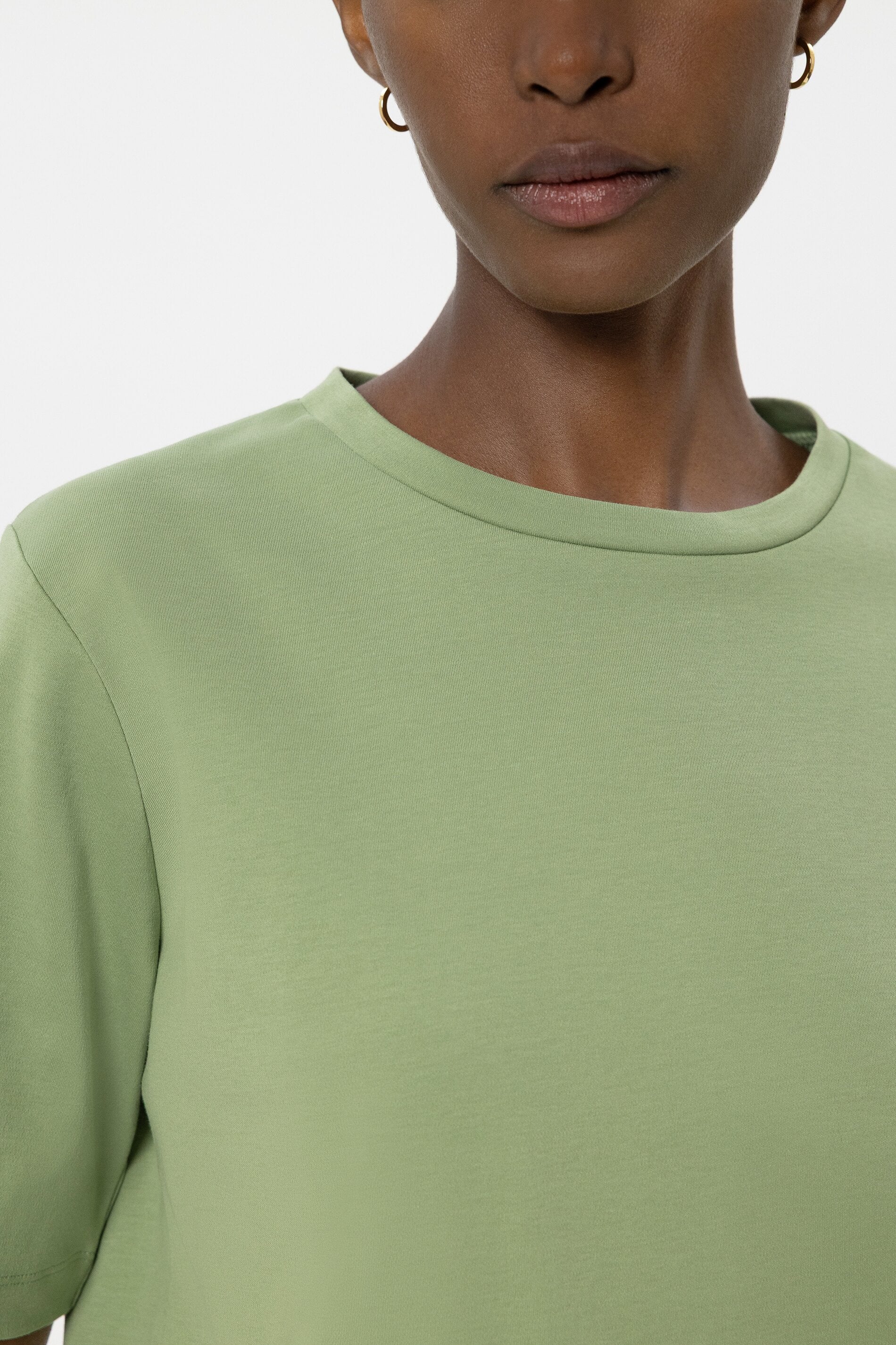 Basic-T-Shirt - moss green - Standard - Image 4