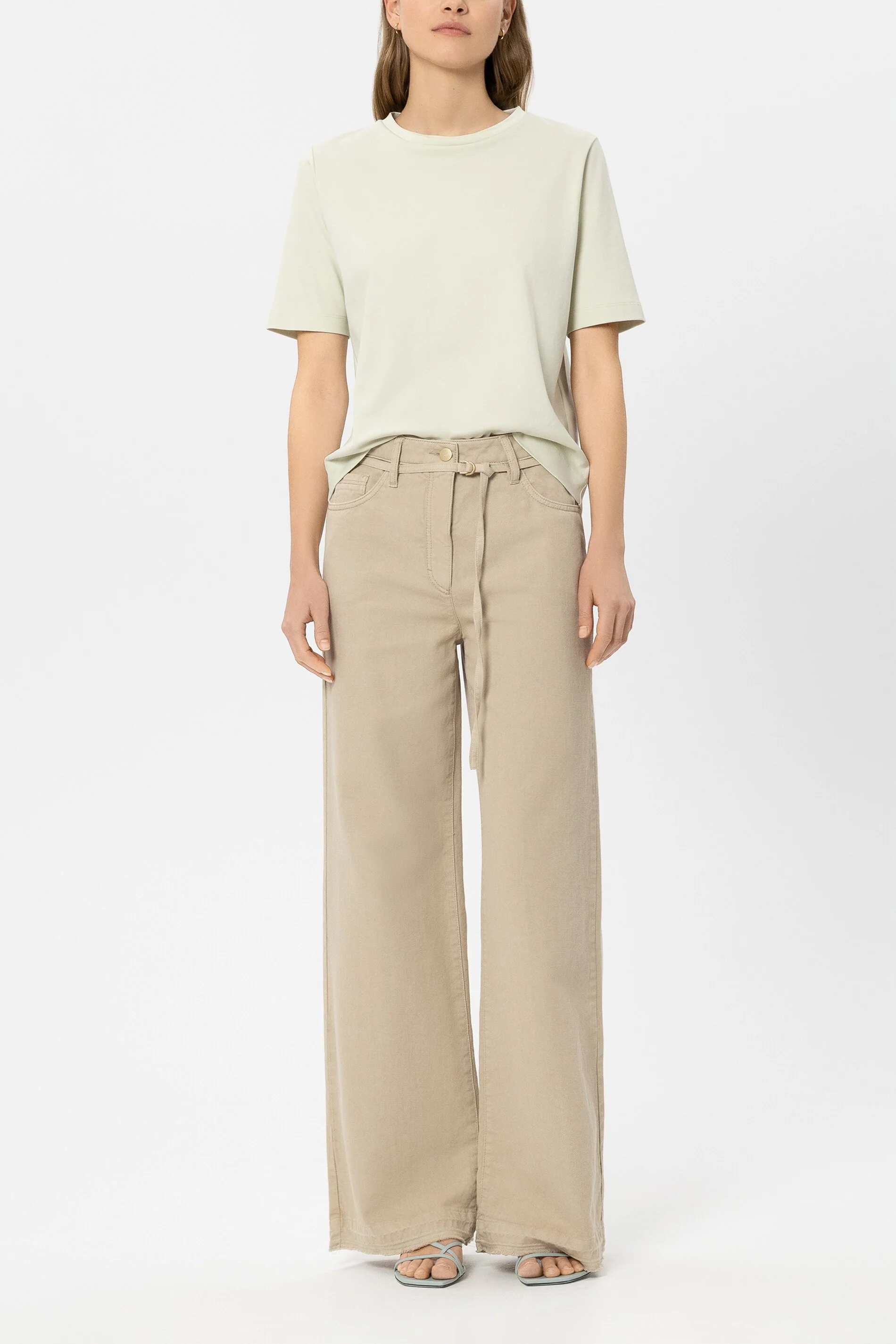 Basic-T-Shirt - pistachio - Standard