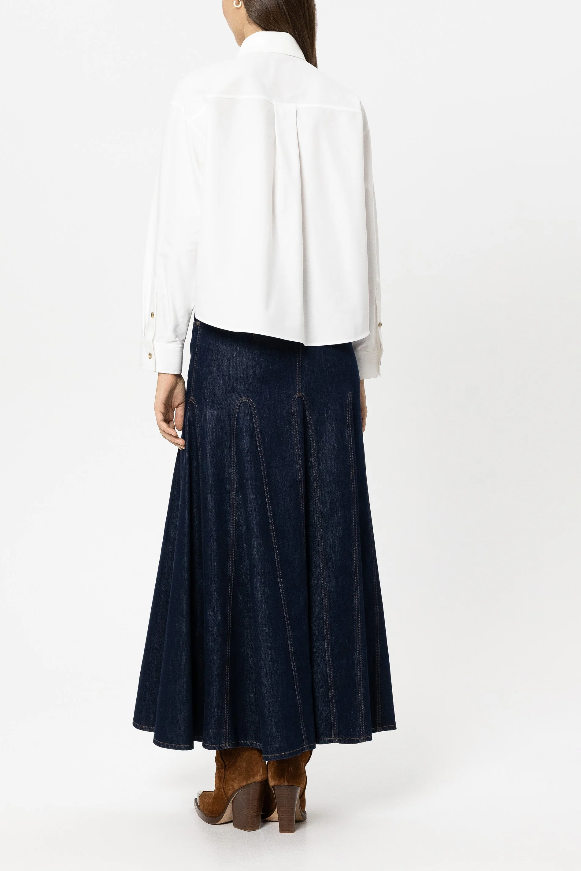 Baumwoll-Hemdbluse - white - Standard - Image 3