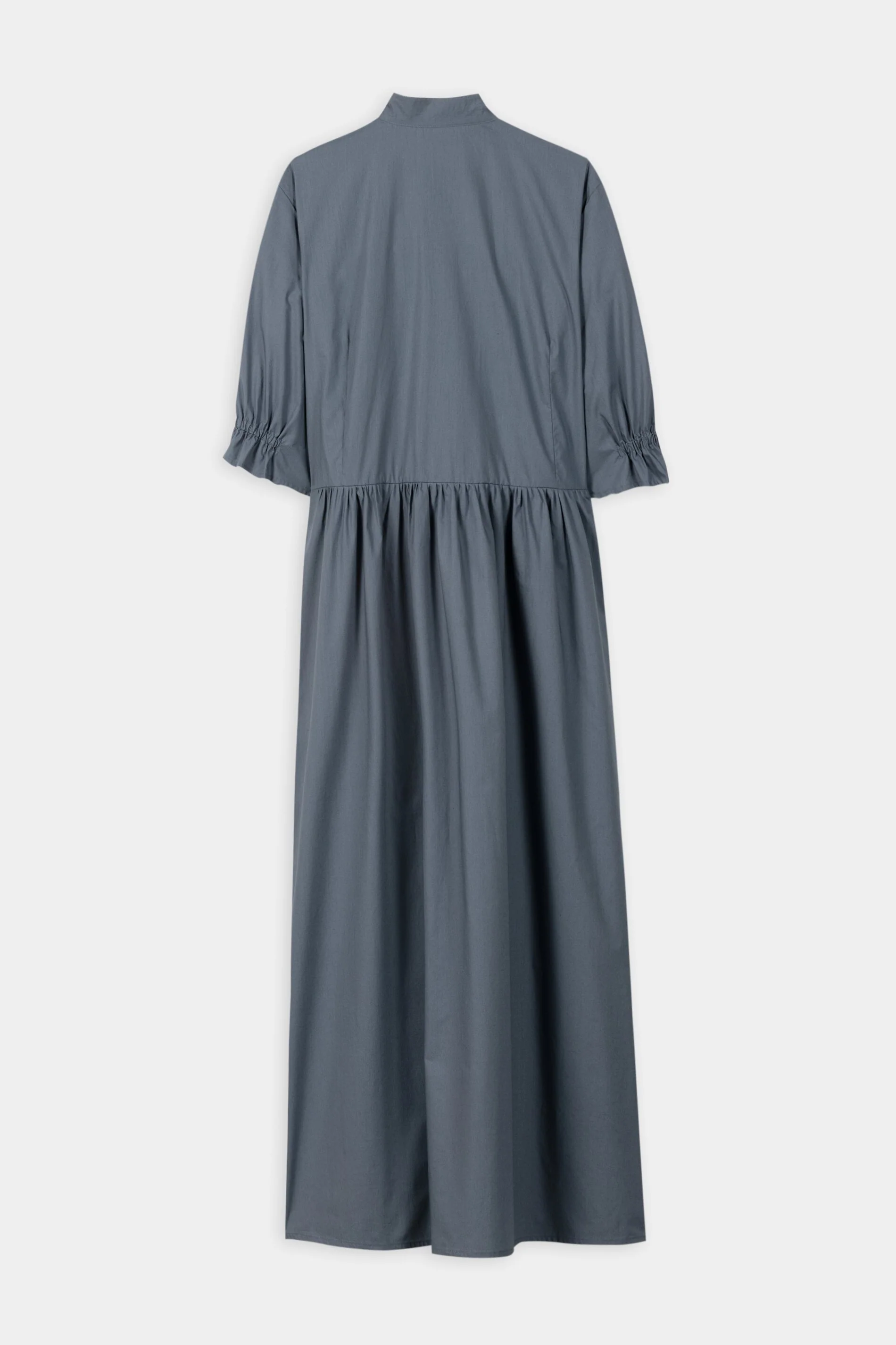 Baumwoll-Hemdblusenkleid - tinted blue - Standard - Image 6