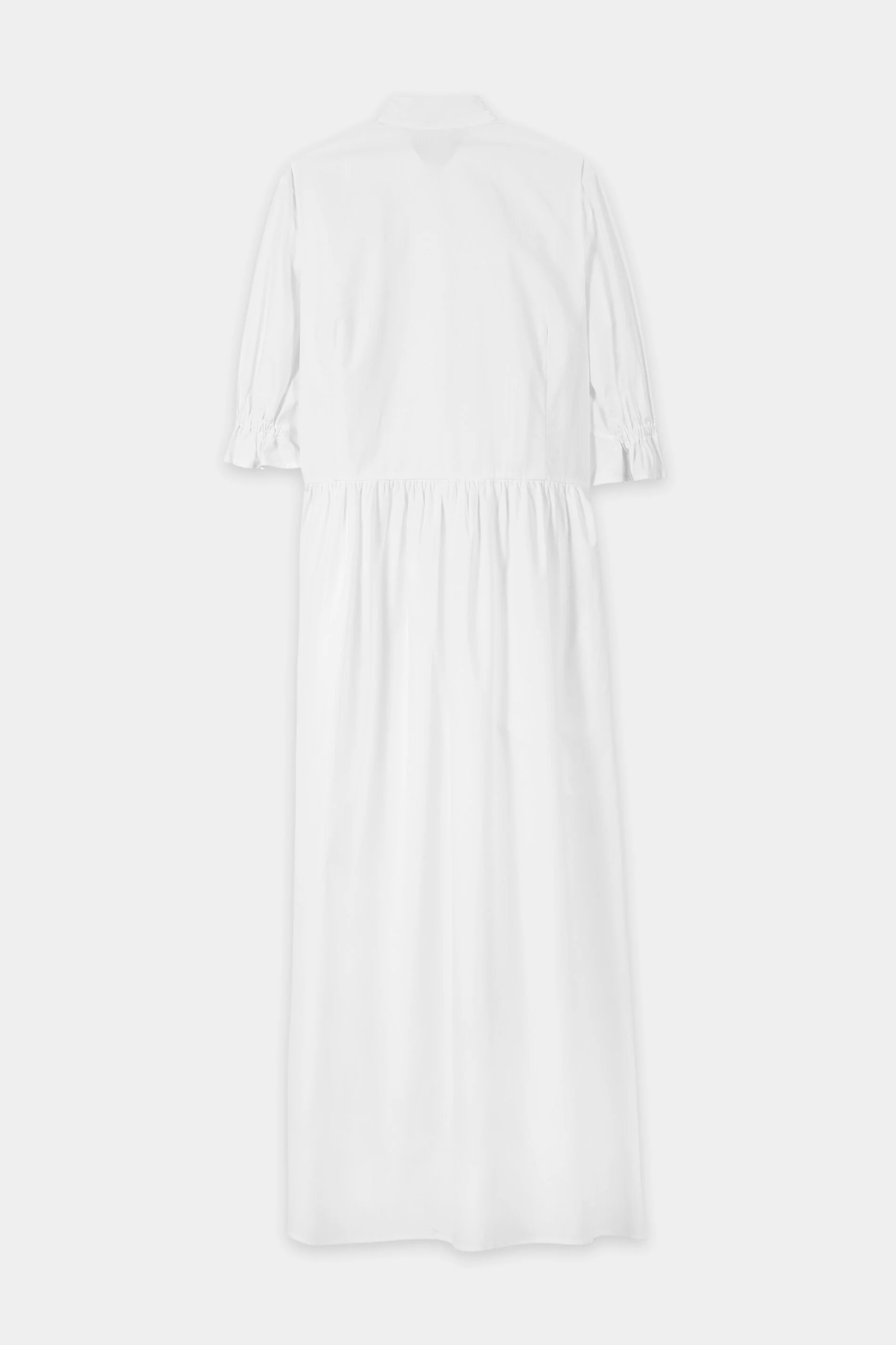 Baumwoll-Hemdblusenkleid - white - Standard - Image 6
