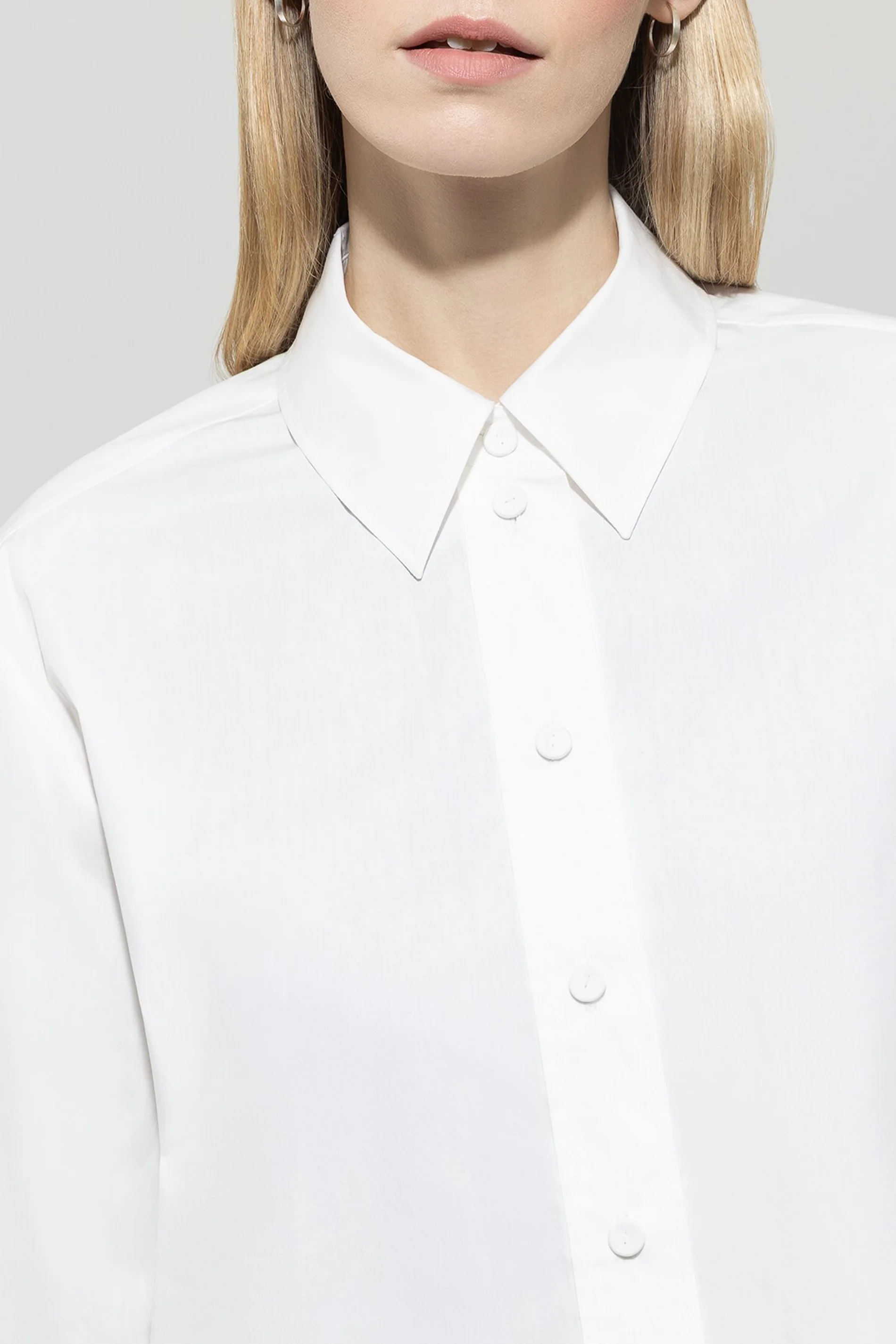 Baumwoll-Tunikabluse - bleached white - Standard - Image 4