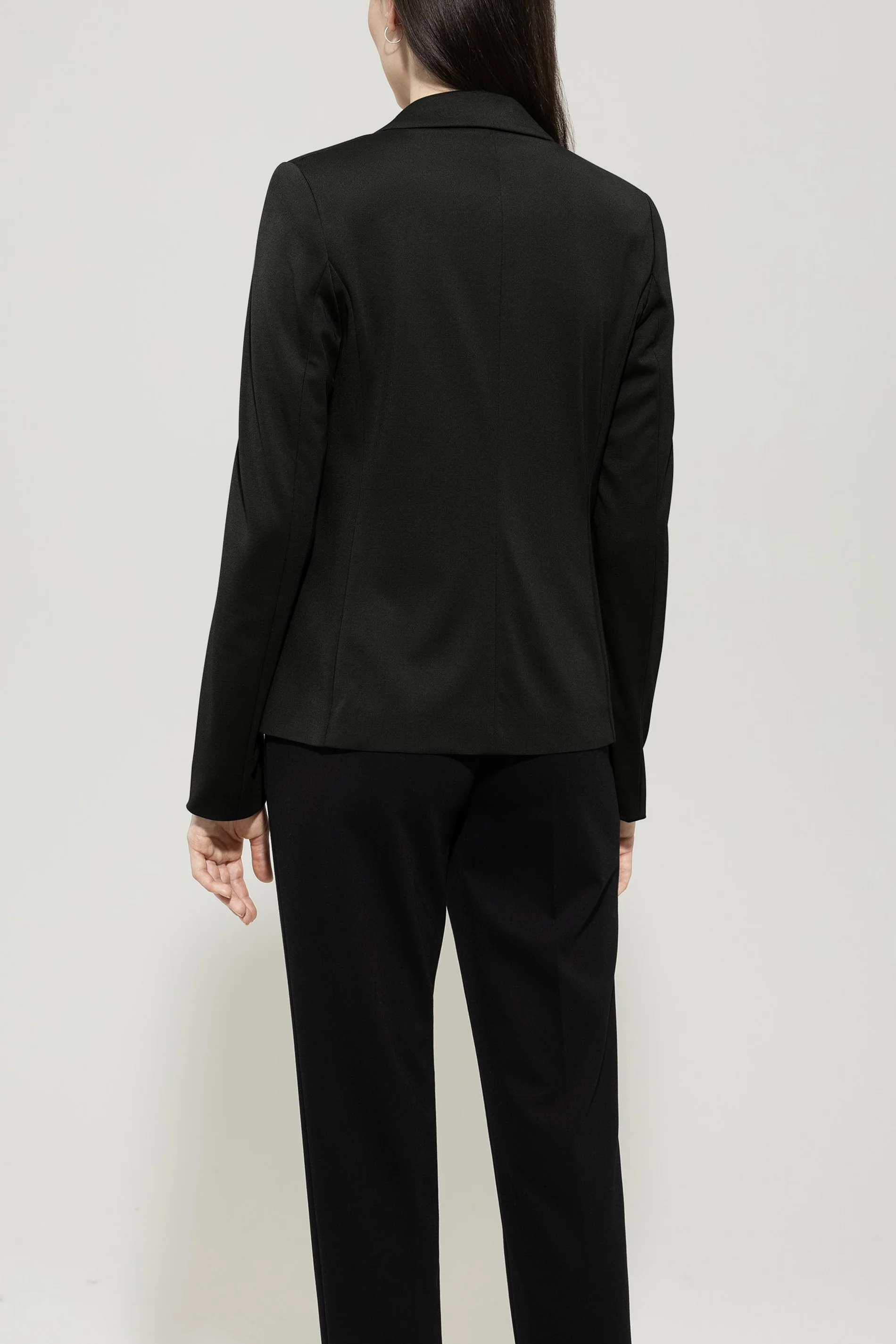 Blazer aus Punto-Milano - deep black - Standard - Image 3