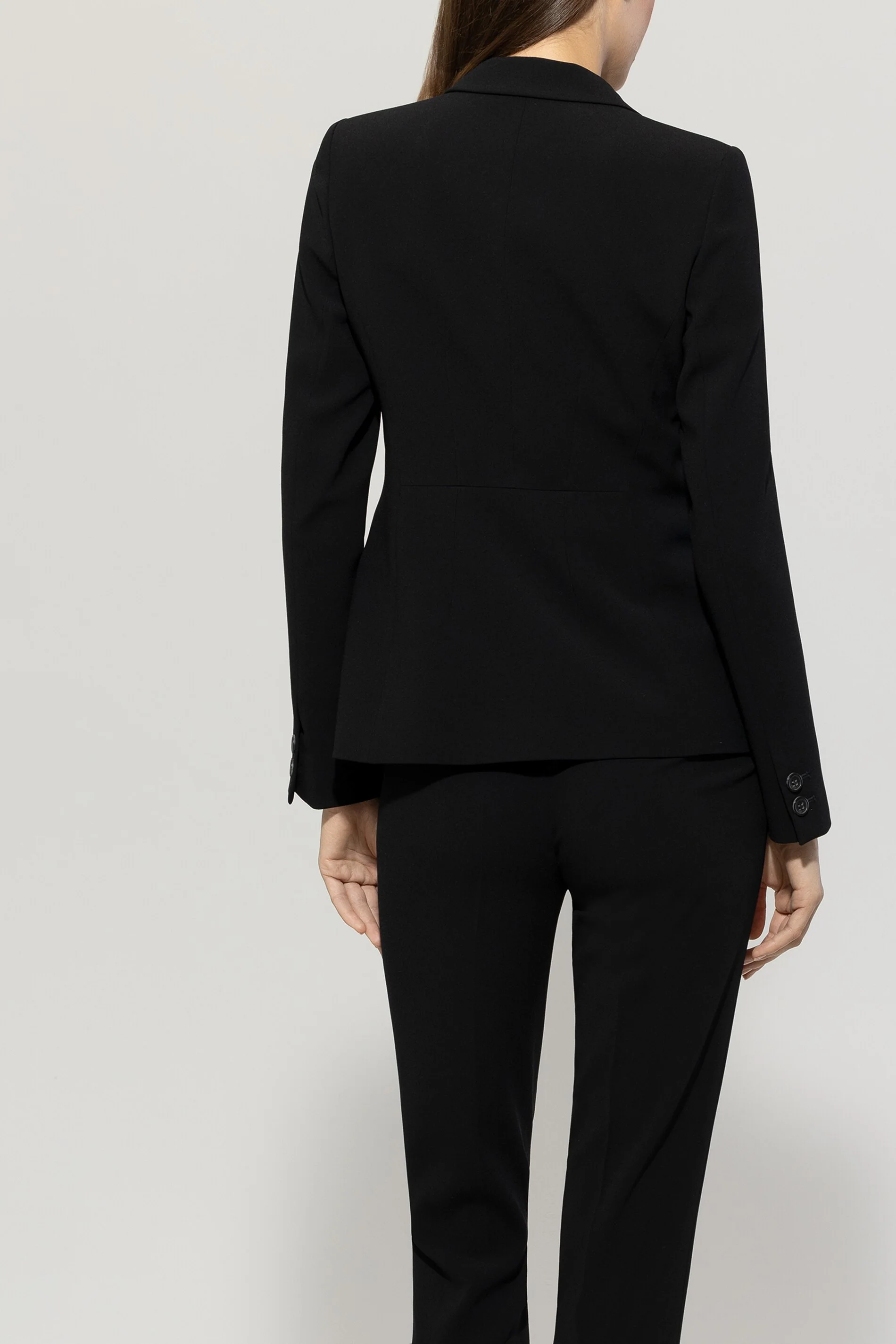 Blazer aus Techno Sablé - black - Standard - Image 3