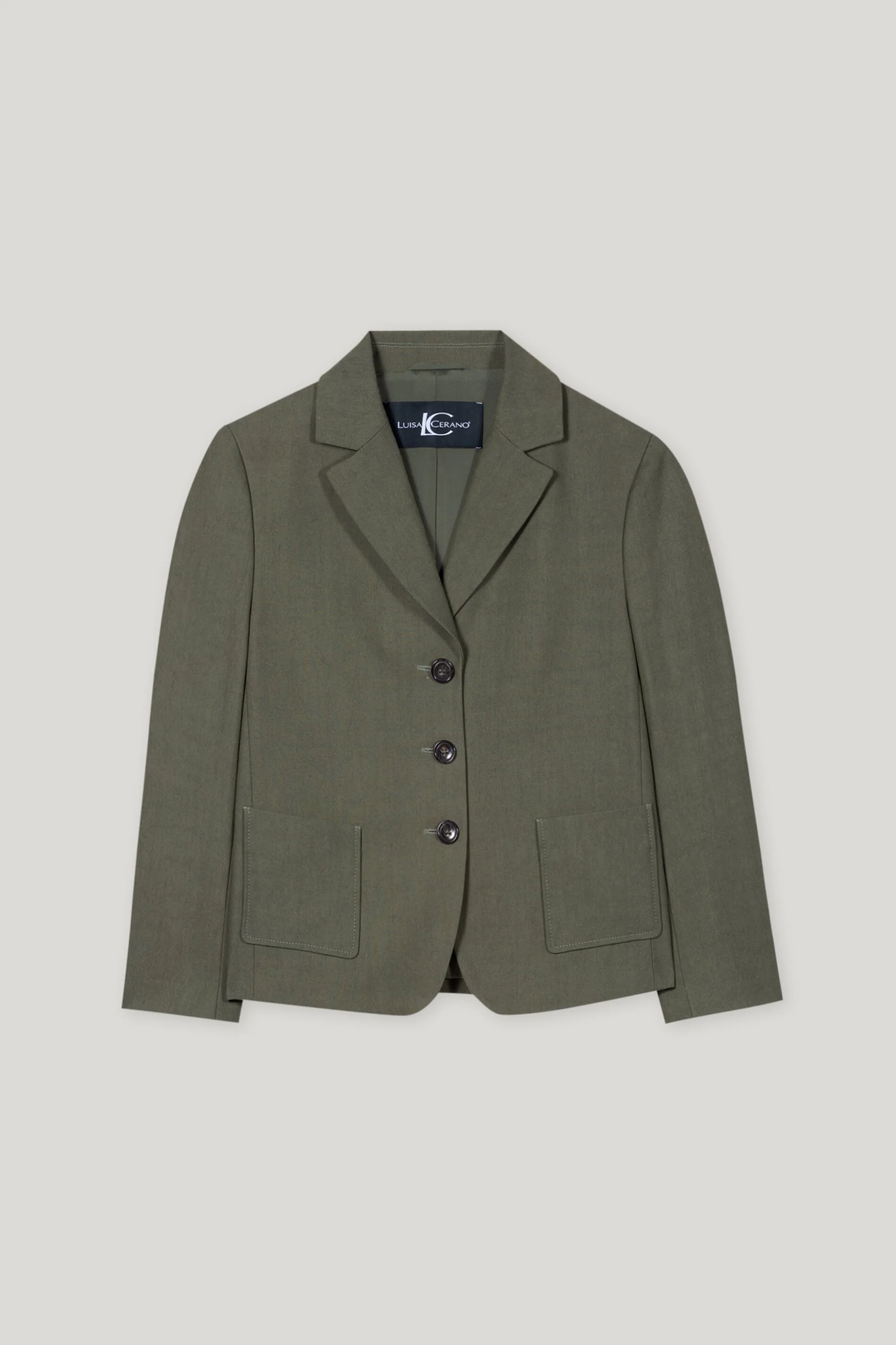 Blazer mit Panama-Bindung - cool khaki - Standard - Image 5