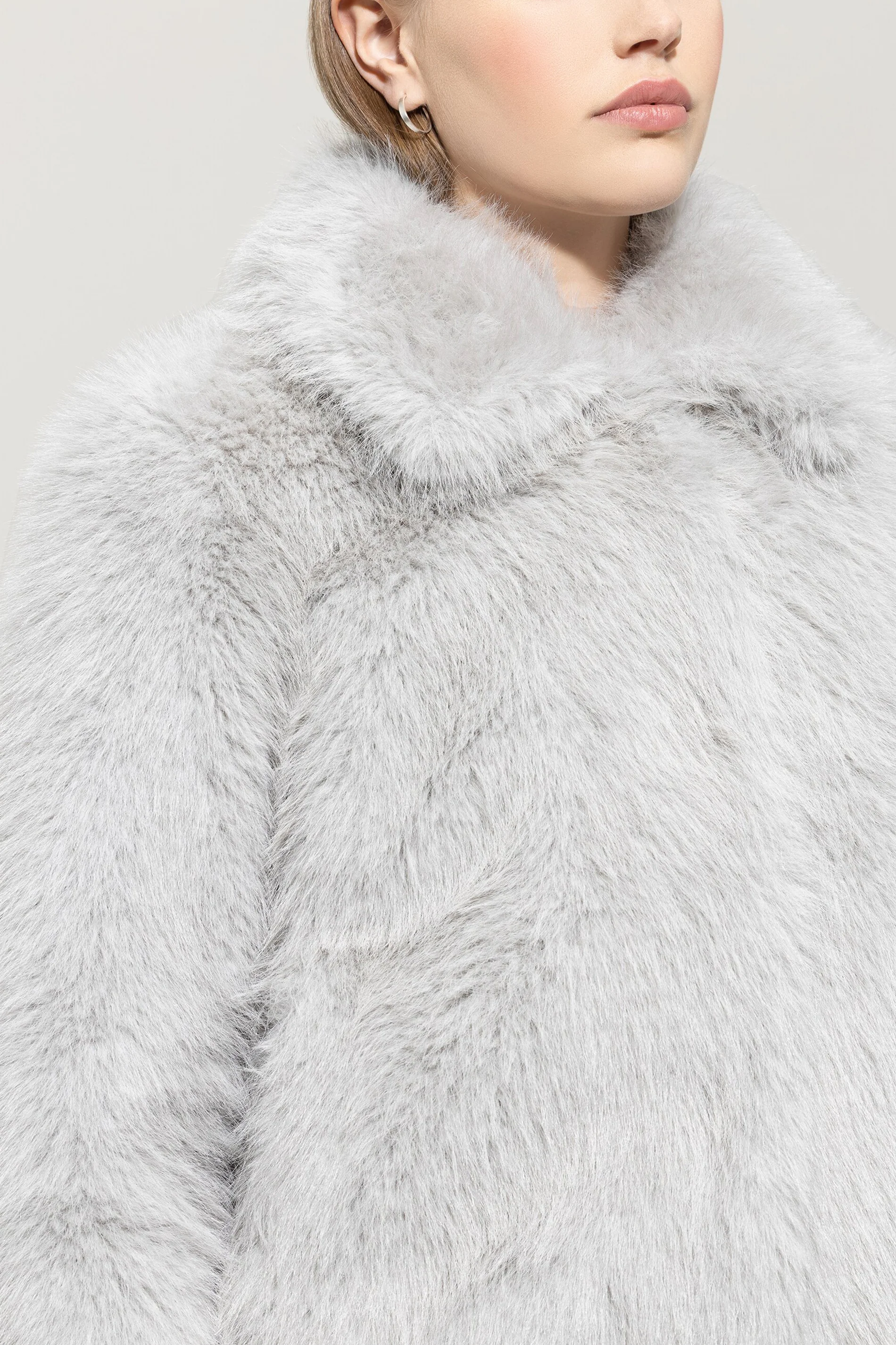 Blouson in Fell-Optik - urban grey - Standard - Image 4