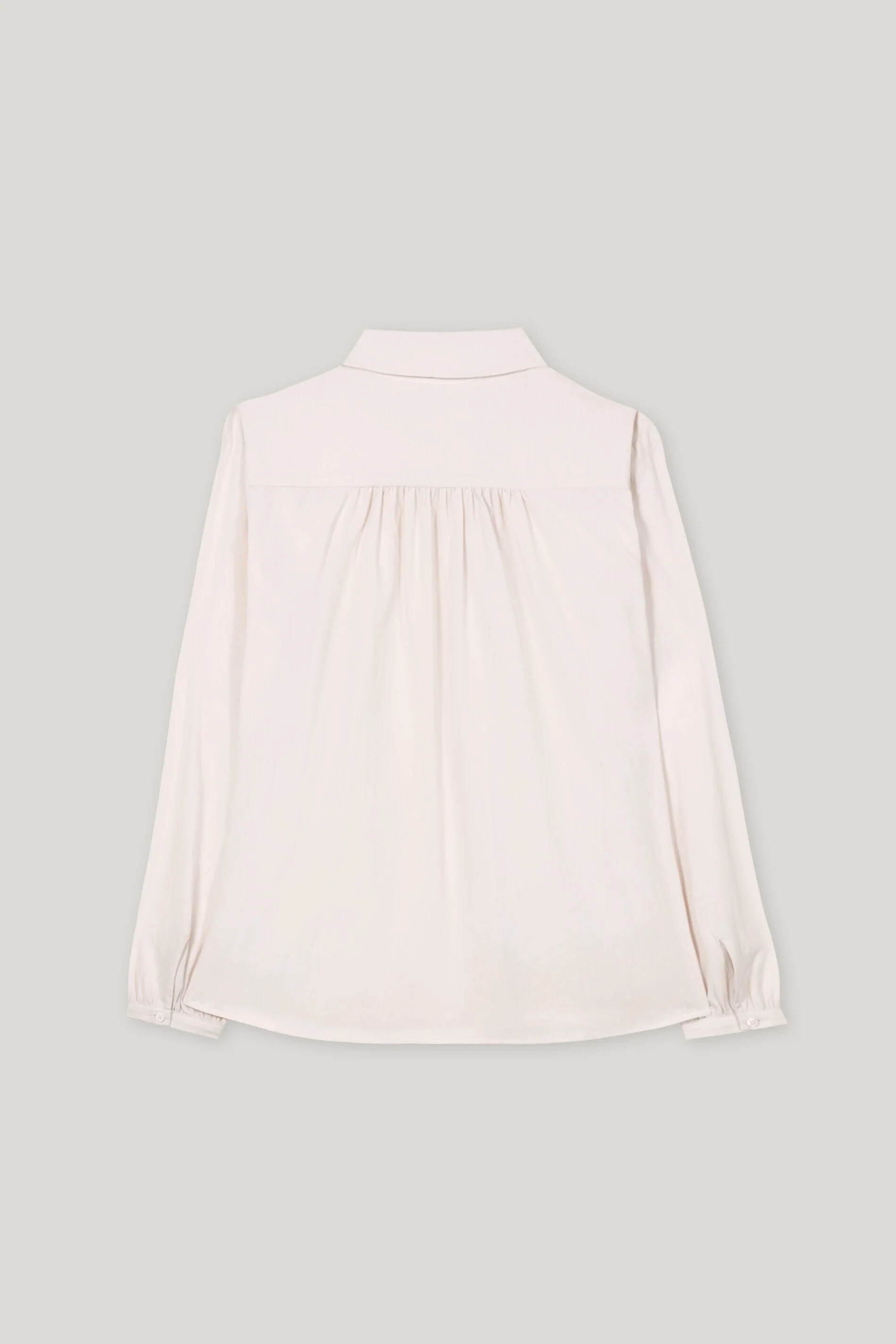 Bluse aus Baumwoll-Voile - creamy powder - Standard - Image 6