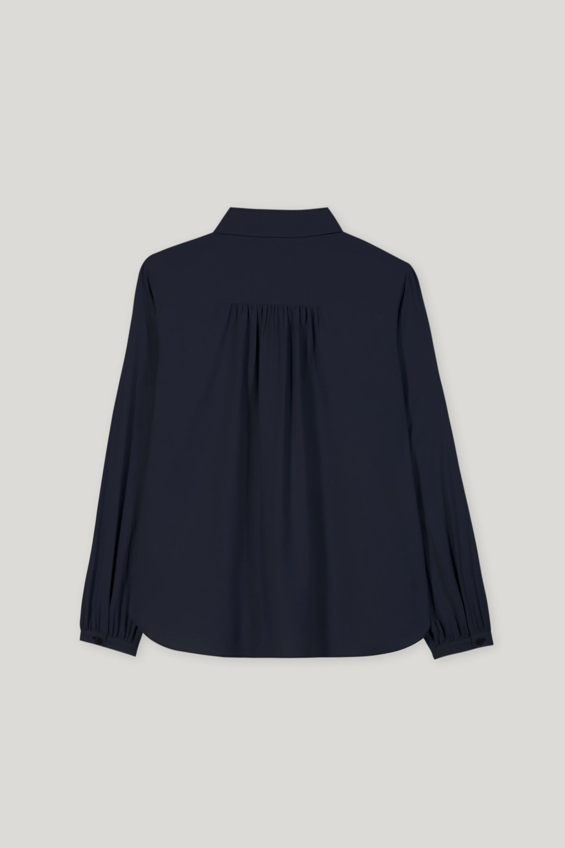 Bluse aus Baumwoll-Voile - dark blue - Standard - Image 6