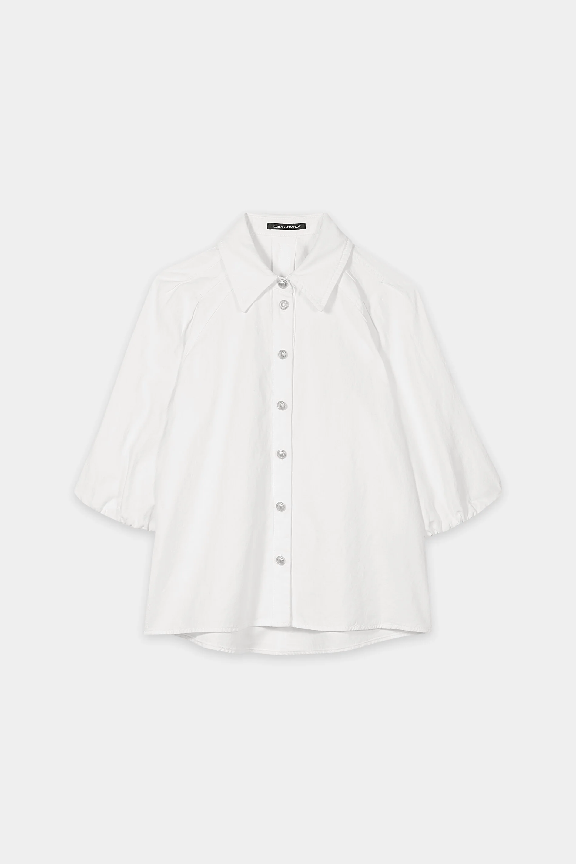Bluse aus Leinen-Mix - white - Standard - Image 5