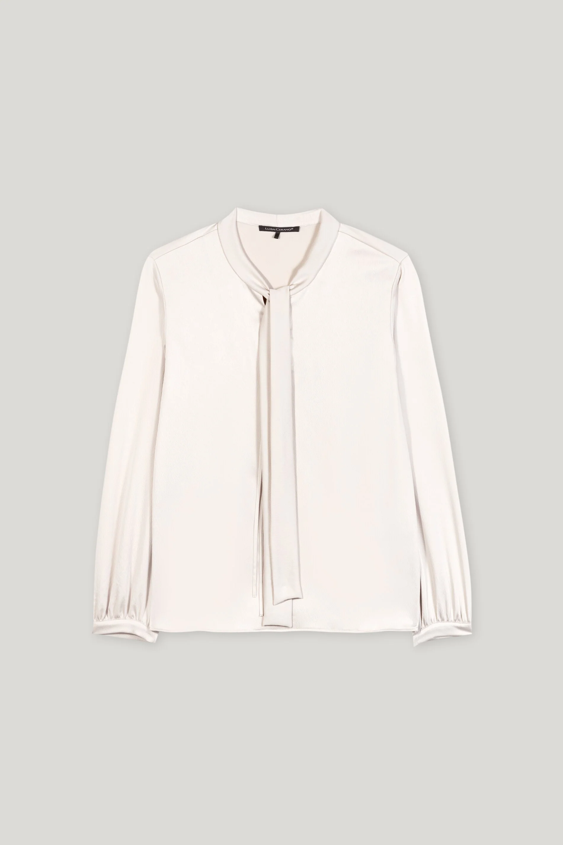 Bluse mit Schluppendetails - silky cream - Standard - Image 5