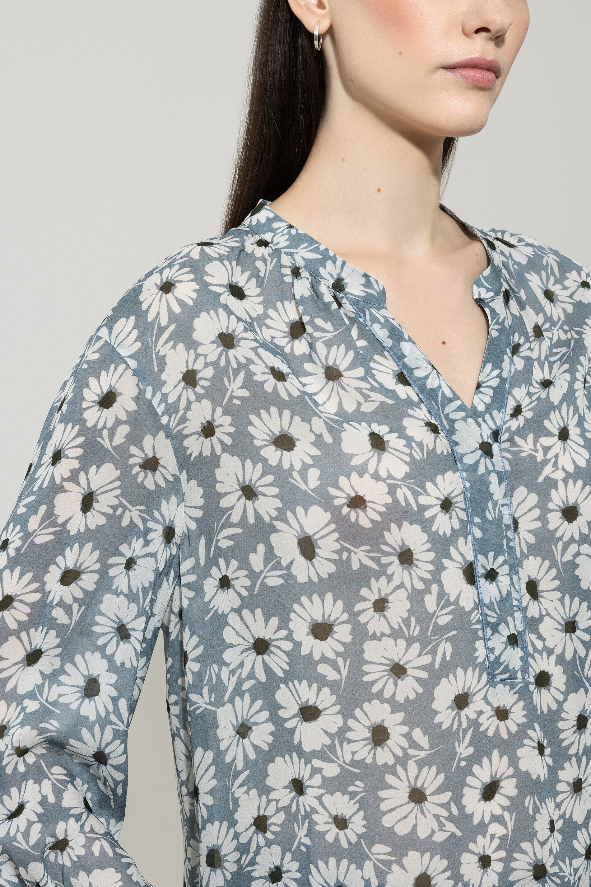 Bluse mit Smart-Flower-Print - multi - Standard - Image 4