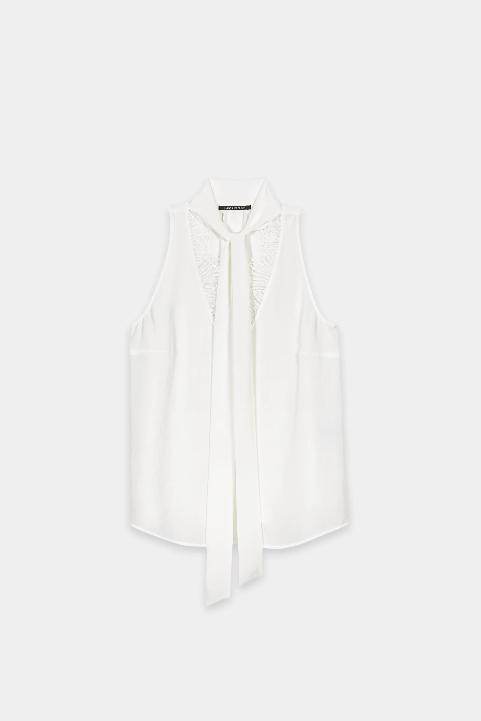 Blusentop mit Spitzendetails - off-white - Standard - Image 5
