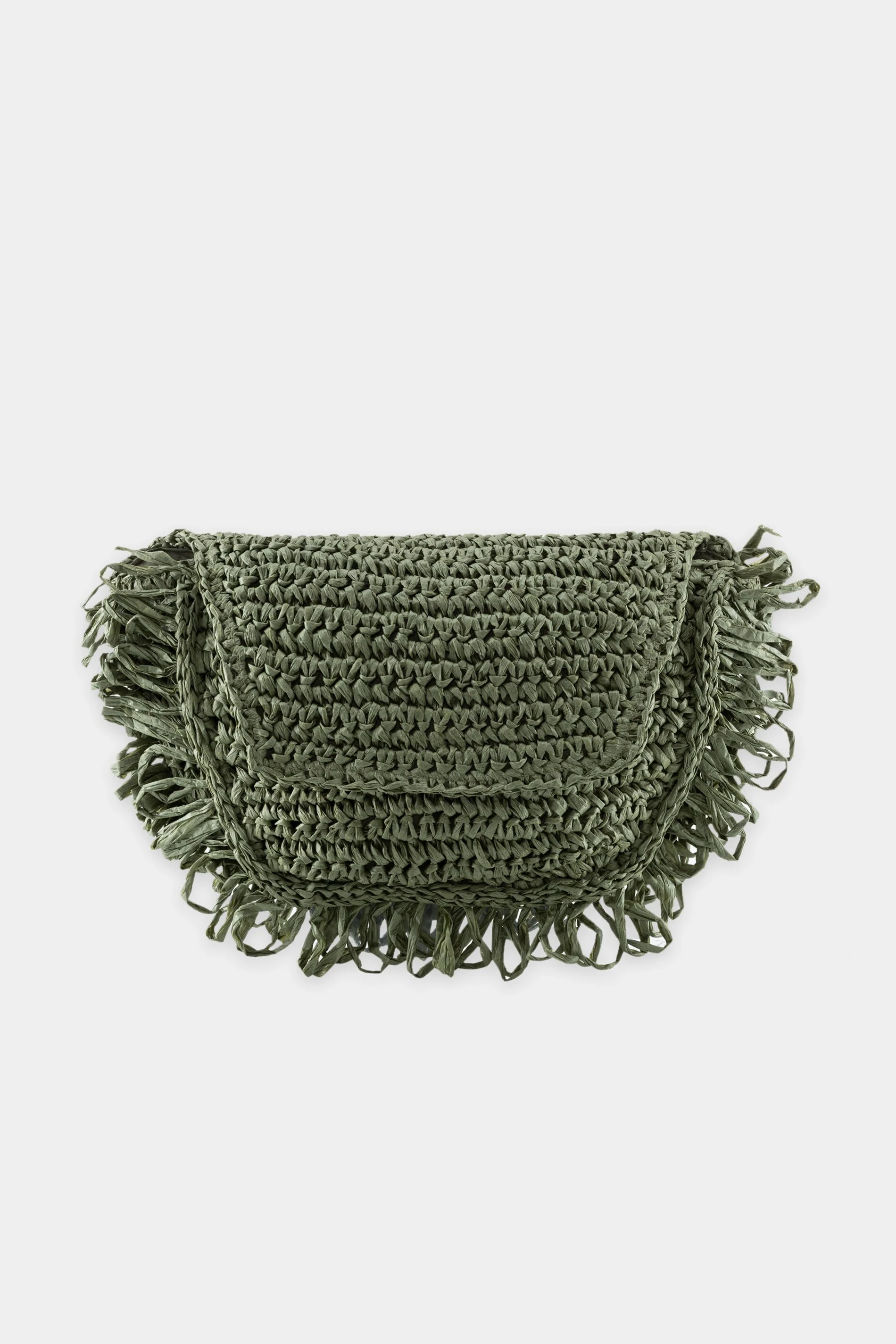 Boho-Bast-Tasche - moss green - Standard - Image 3