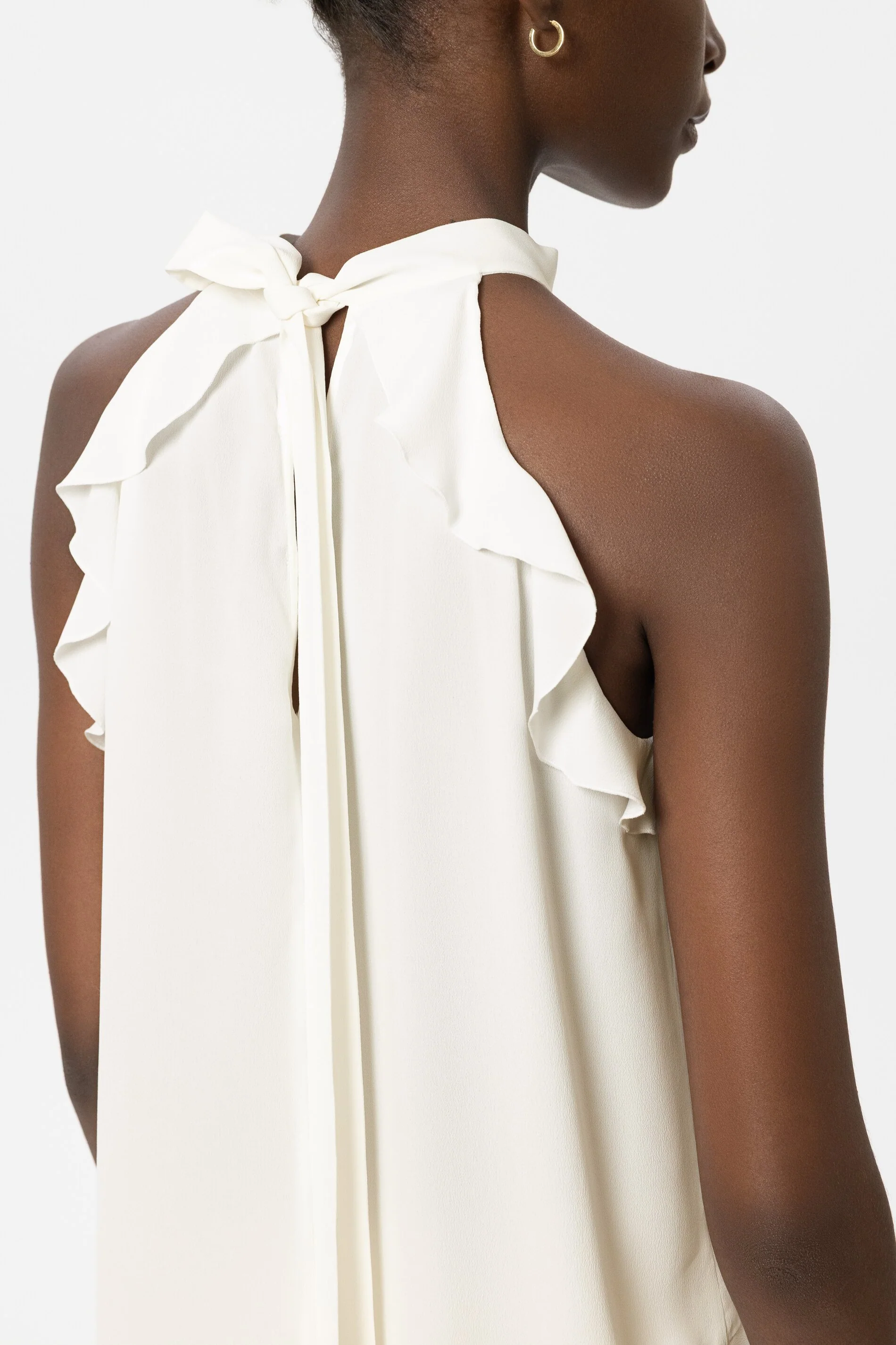 Bohotop aus Seiden-Mix - off-white - Standard - Image 4