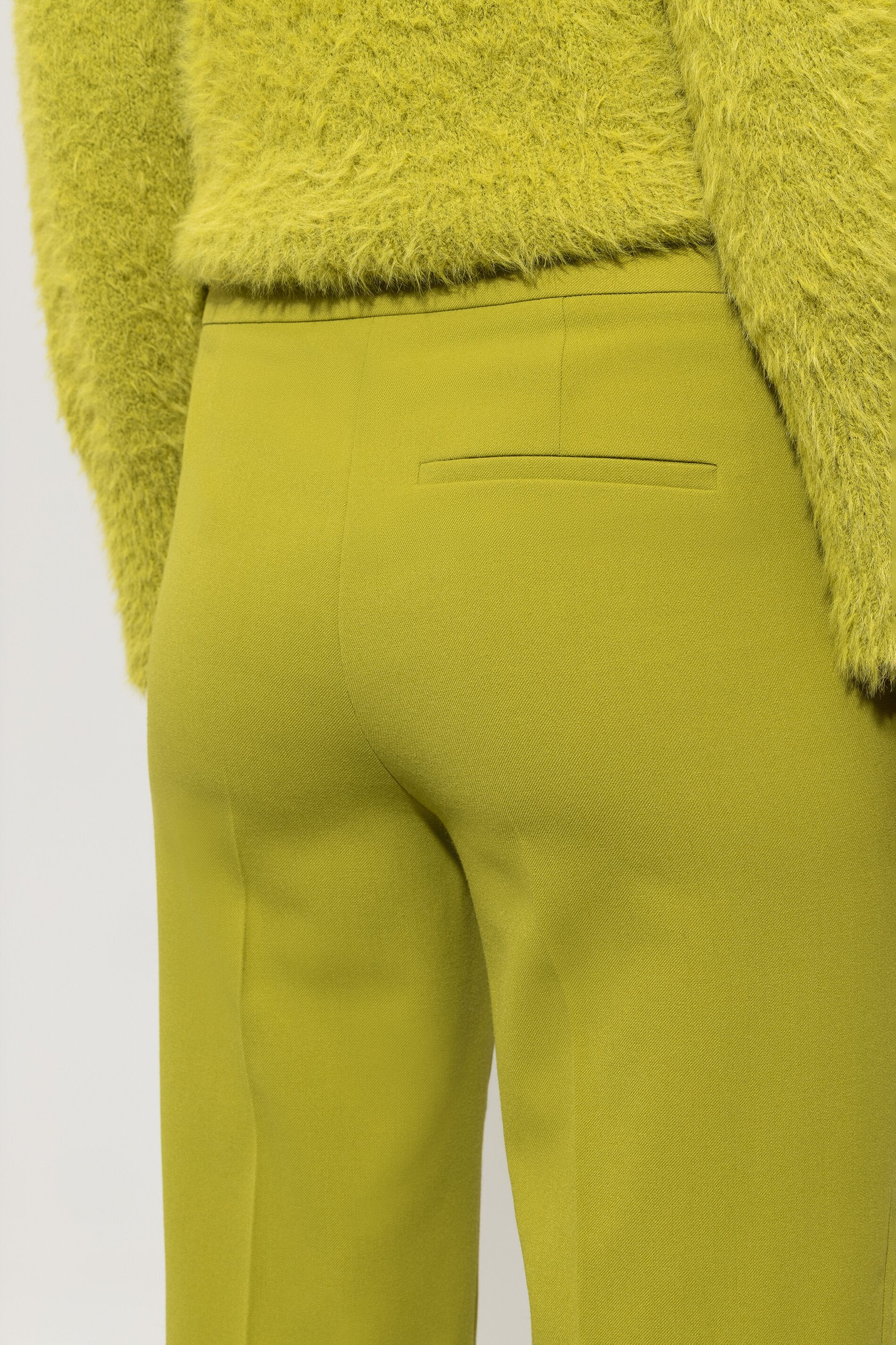 Bootcut sailor pants - acid green - standard - Image 4