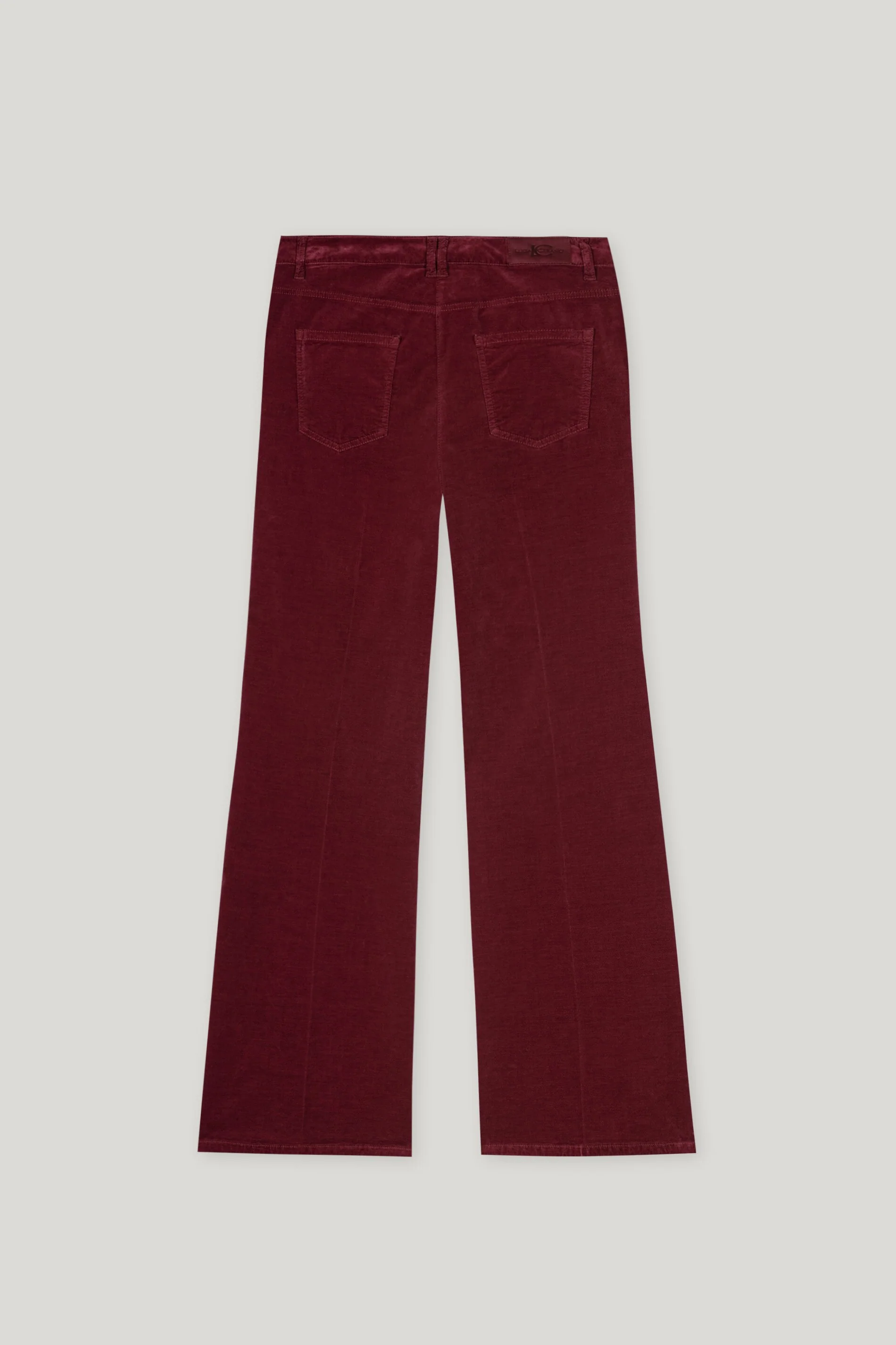 Bootcut-Samt-Pants - berry red - Standard - Image 6