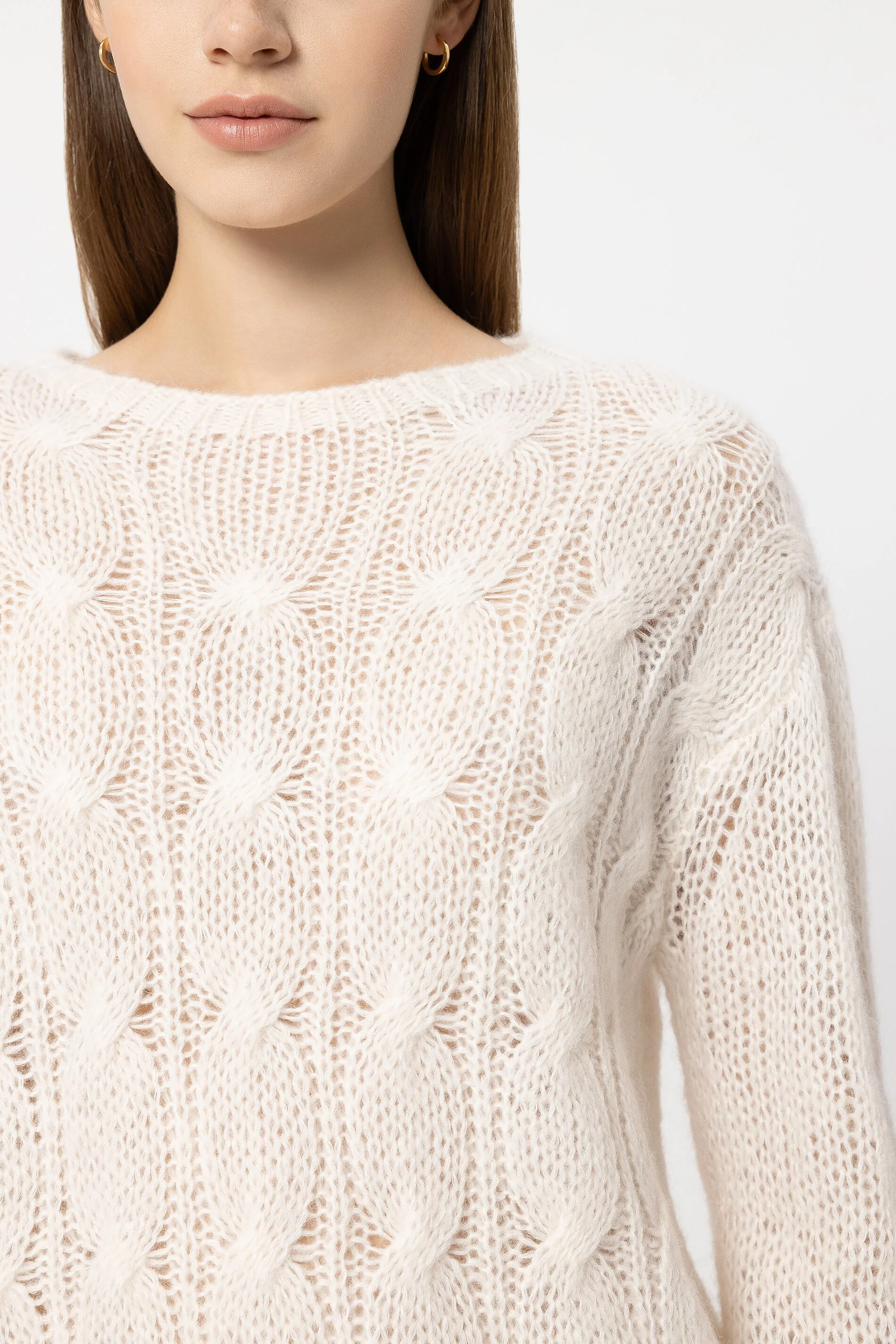 Cable-Knit-Pullover - cream - Standard - Image 4