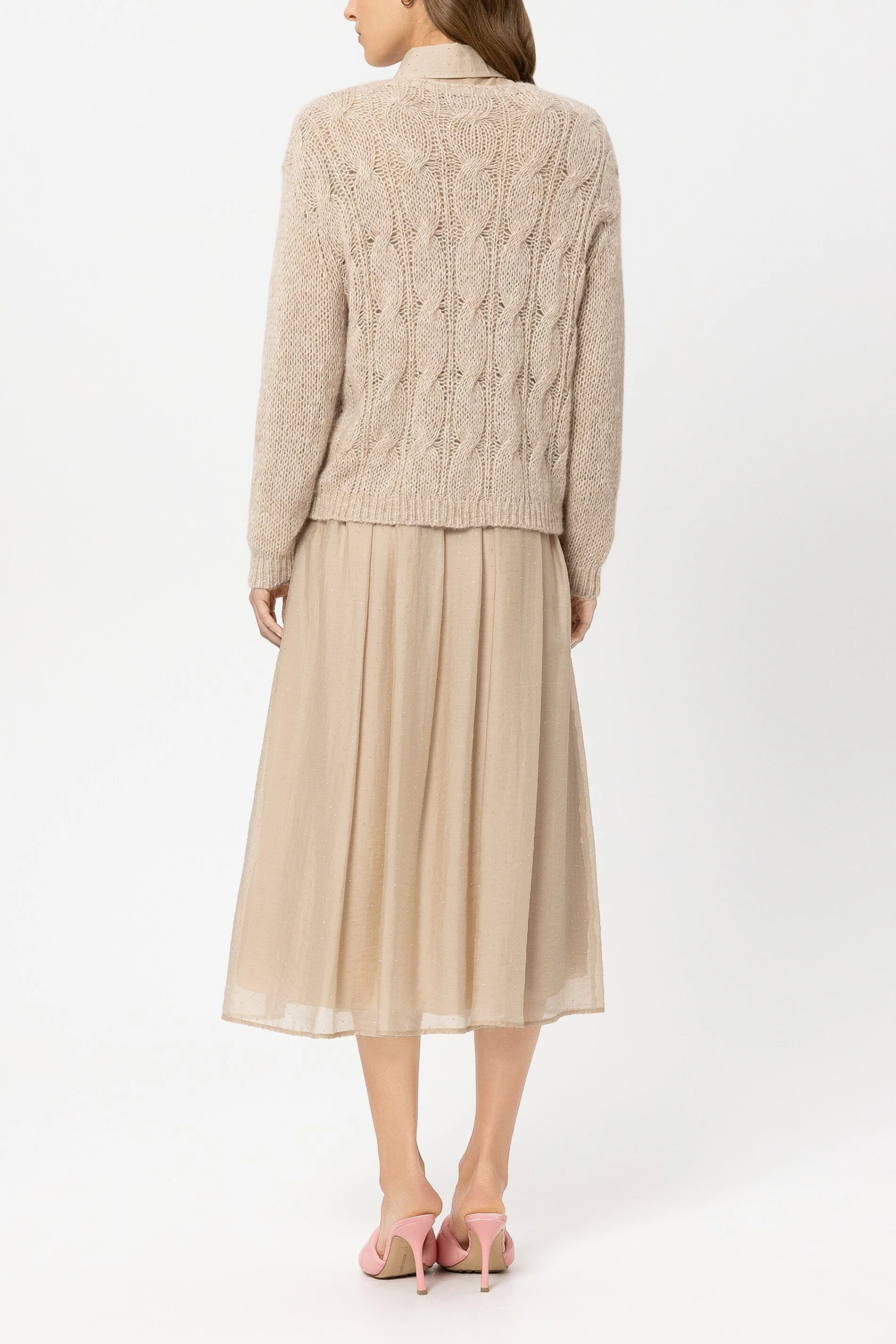 Cable-Knit-Pullover - soft camel - Standard - Image 3