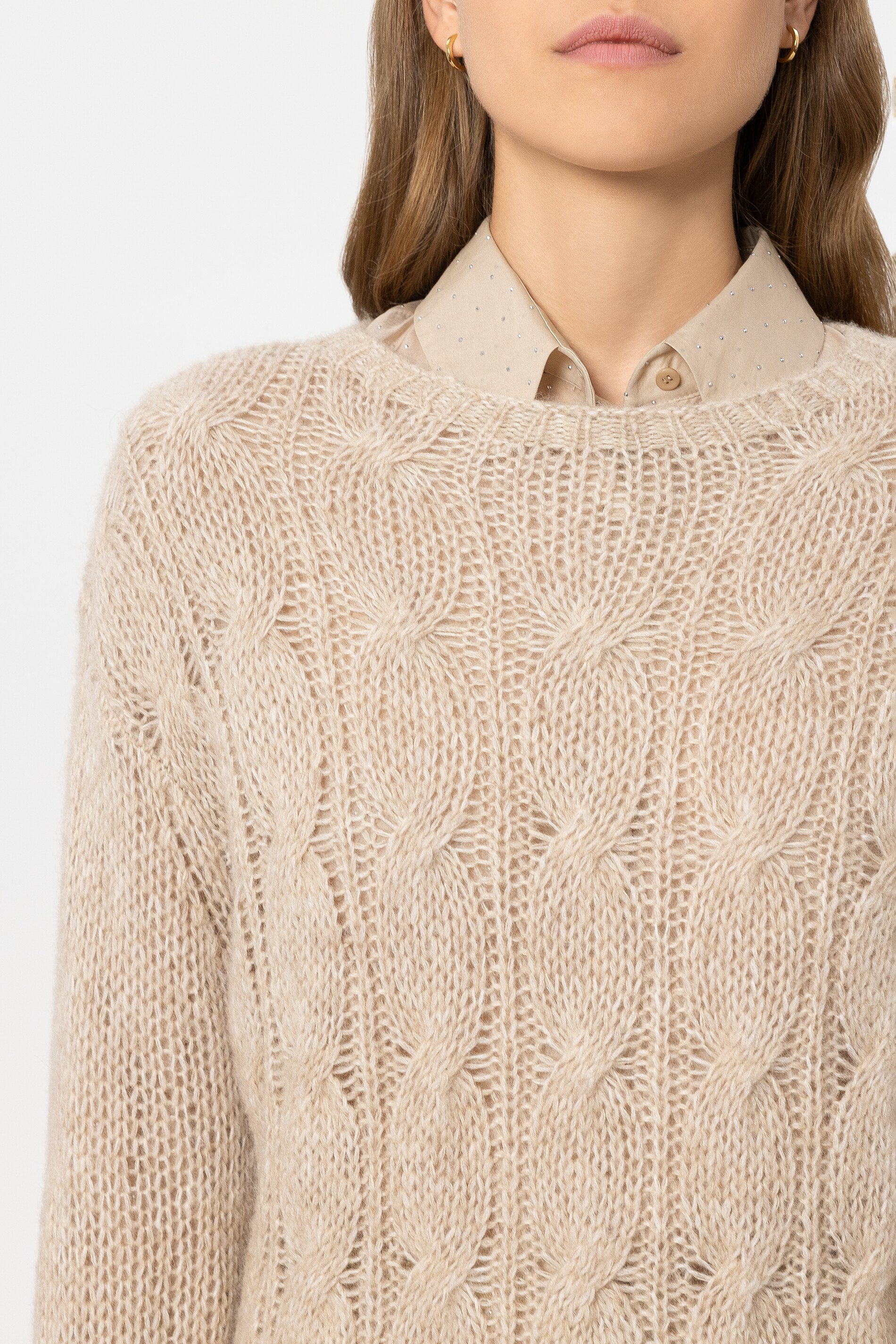 Cable-Knit-Pullover - soft camel - Standard - Image 4