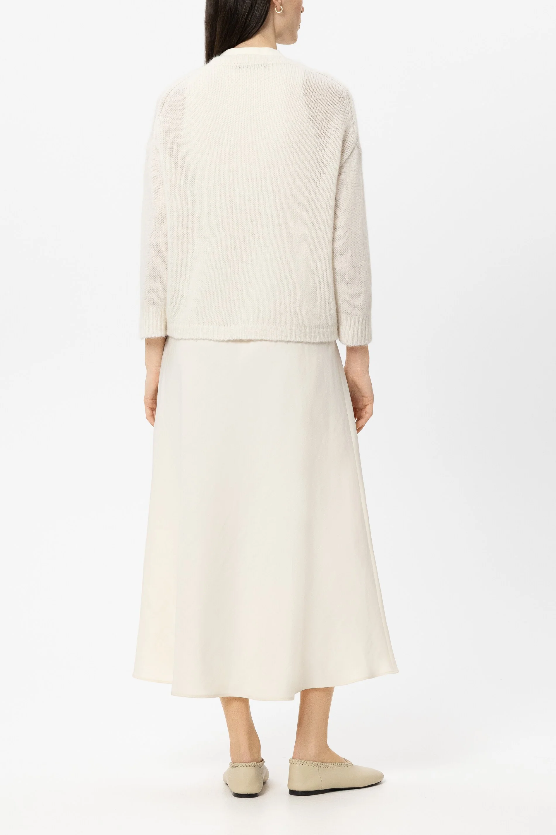 Cardigan aus Alpaka-Mix - milk - Standard - Image 3