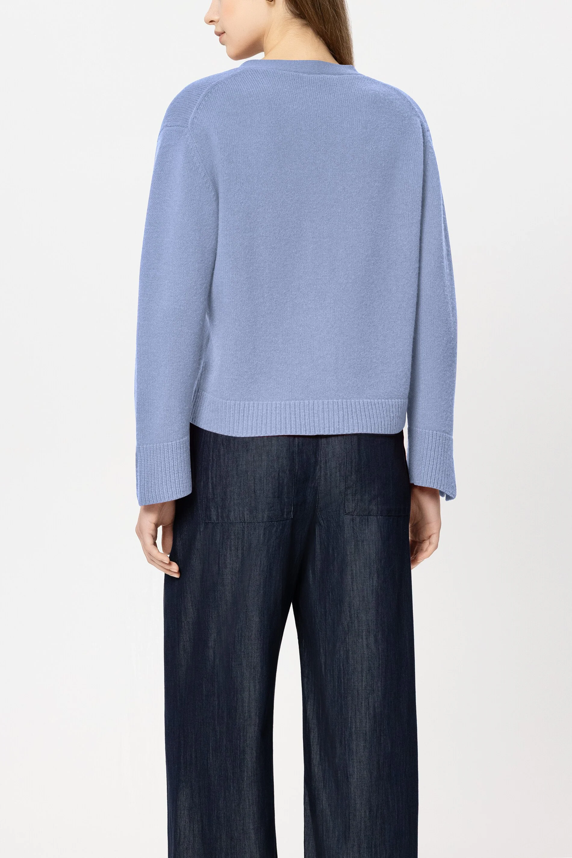 Cardigan aus Kaschmir-Mix - casual blue - Standard - Image 3