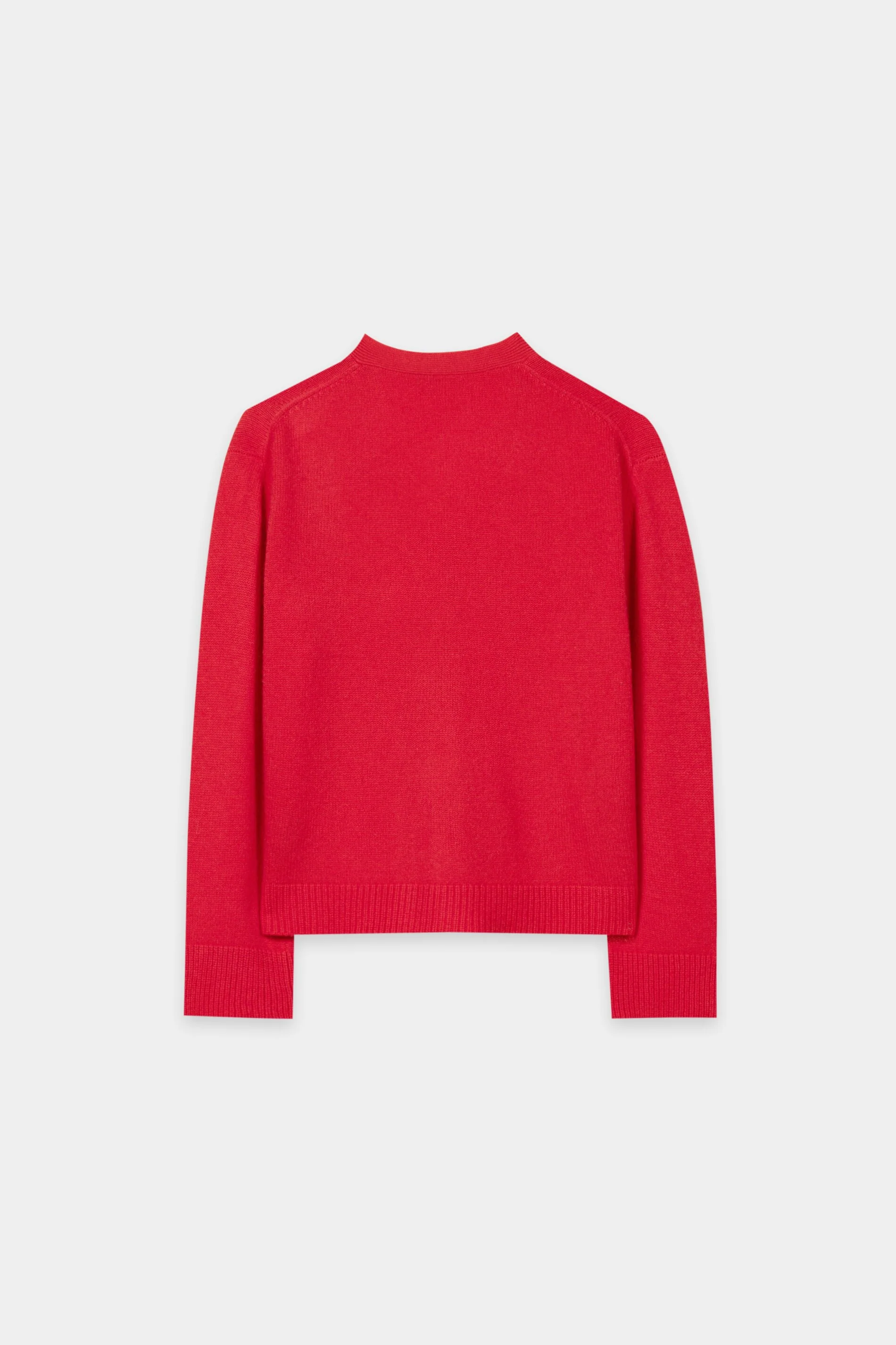 Cardigan aus Kaschmir-Mix - cherry red - Standard - Image 6