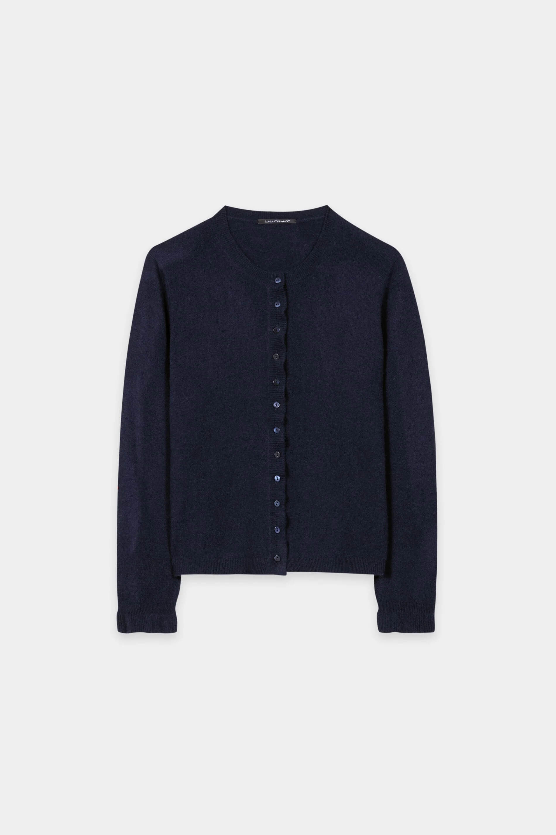 Cardigan aus Kaschmir-Mix - navy blue - Standard - Image 5