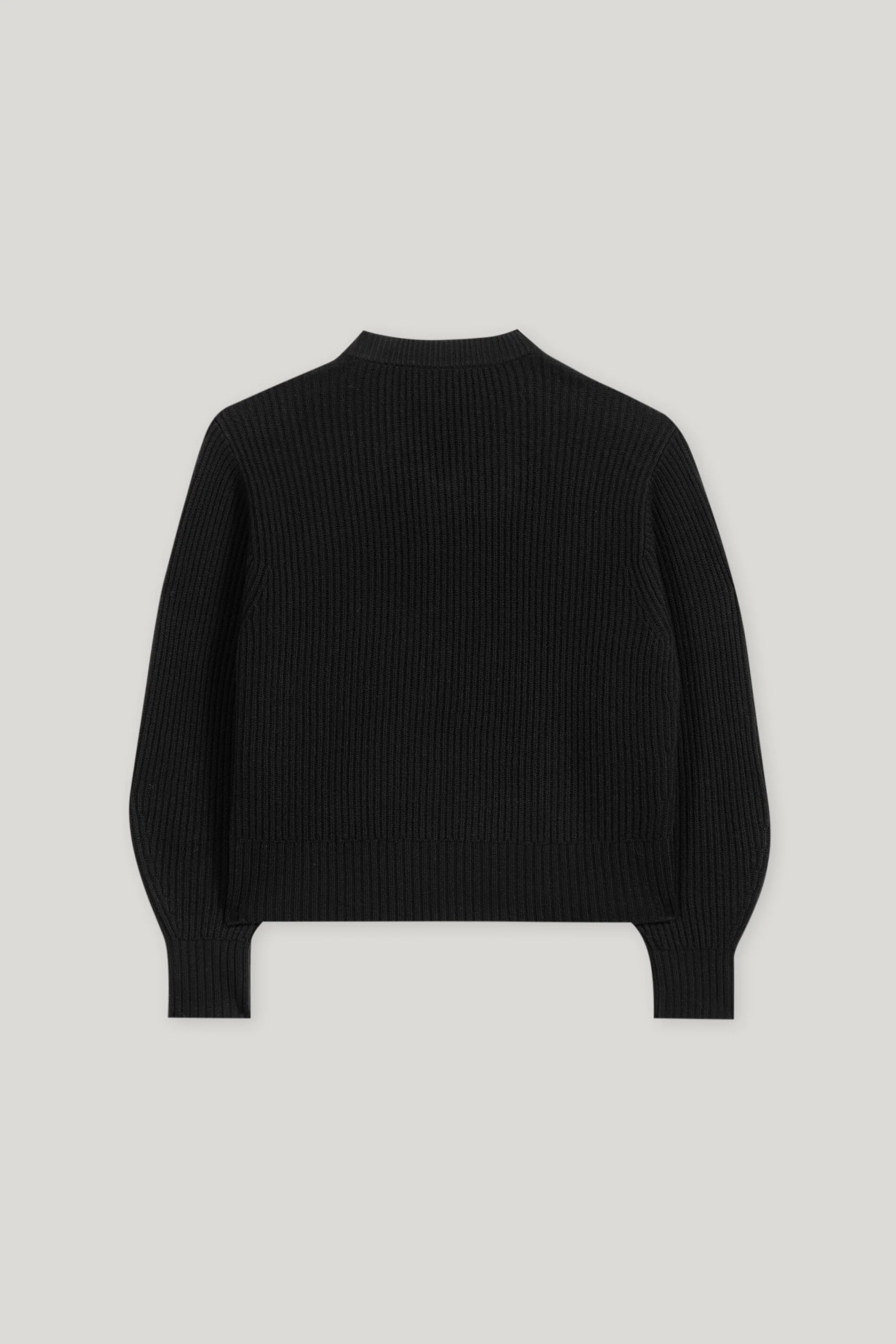 Cardigan in Blouson-Optik - deep black - Standard - Image 6