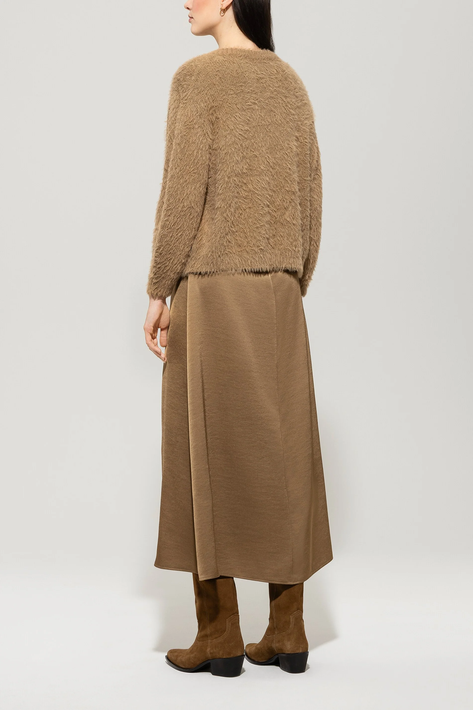 Cardigan mit Bindebanddetail - hanf - Standard - Image 3