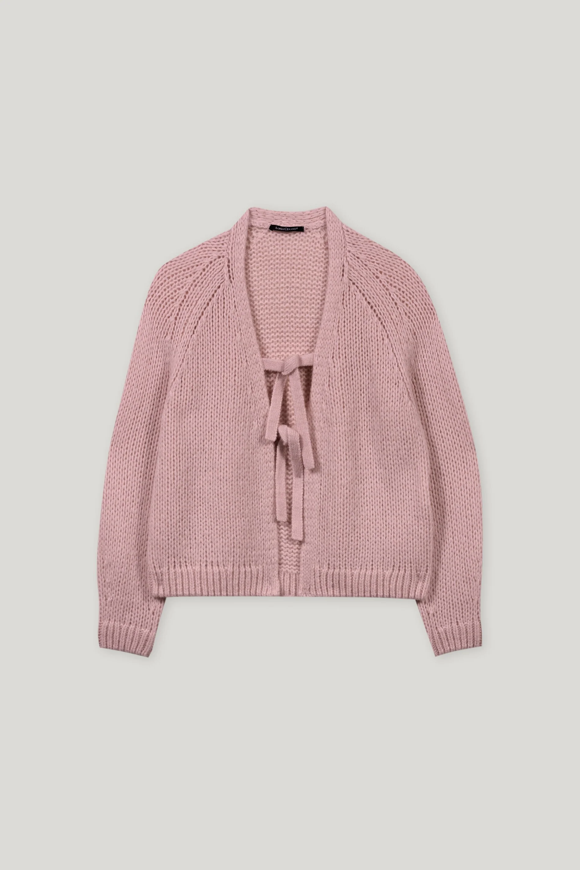 Cardigan mit Schleifendetails - rosewood - Standard - Image 5