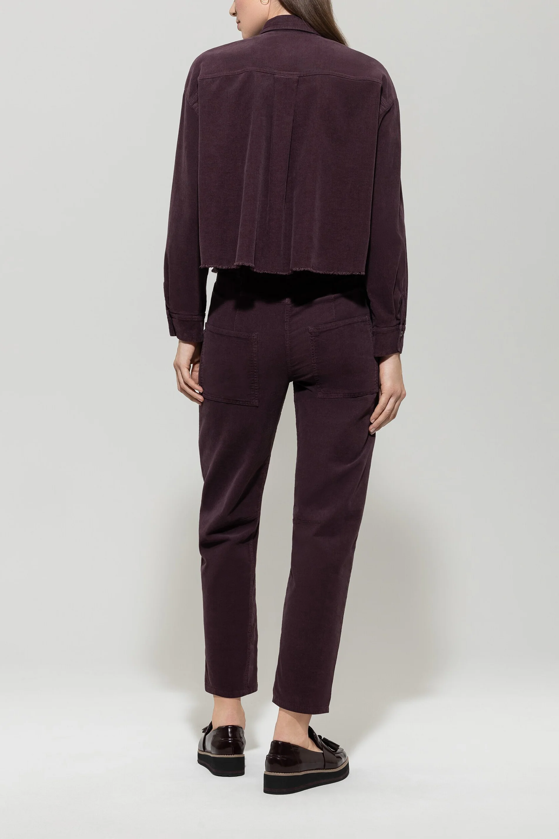 Loosefit-Cord-Pants - burgundy - Standard - Image 3