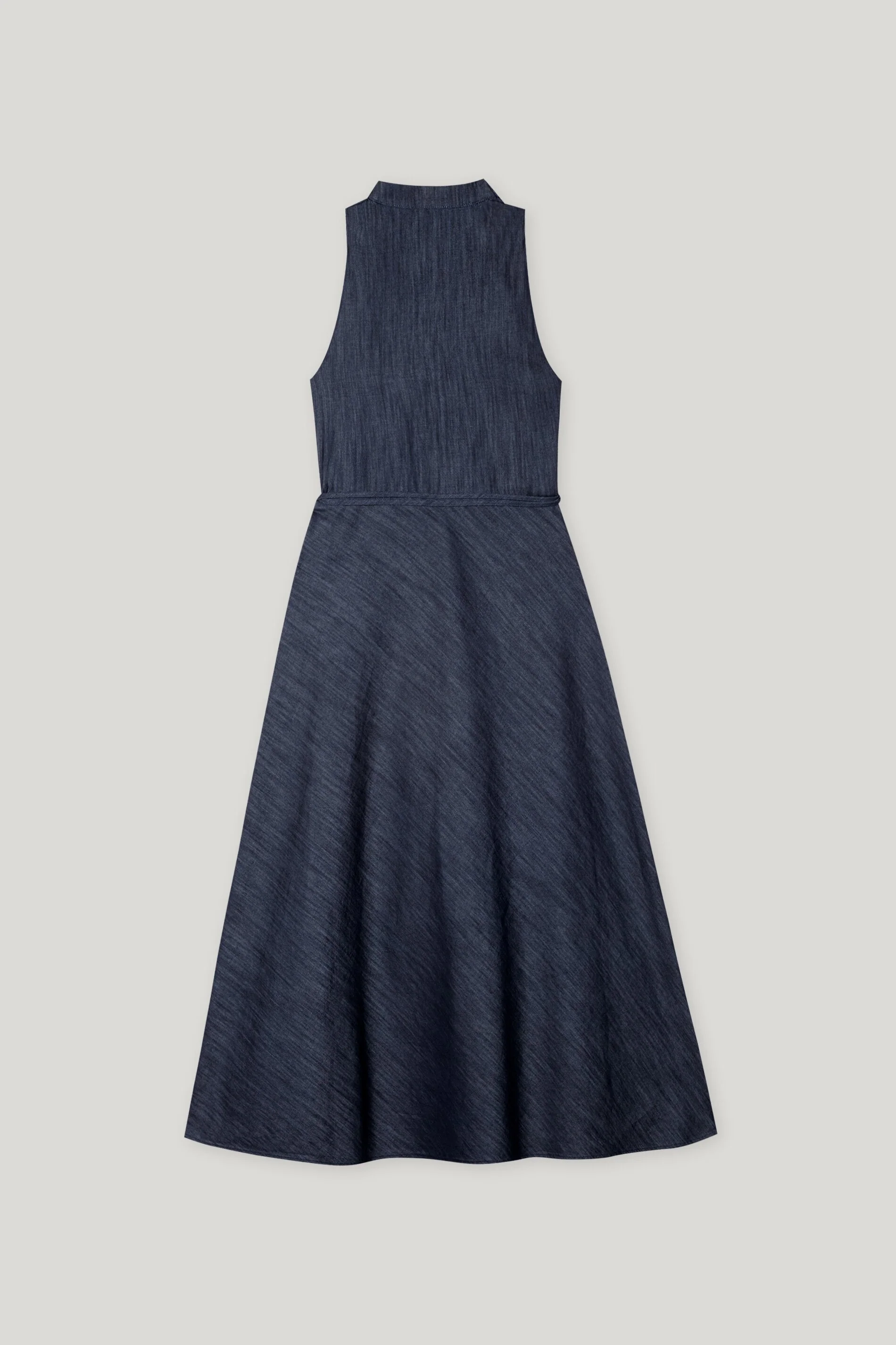 Denimkleid mit Bindeband - denim blue - Standard - Image 6