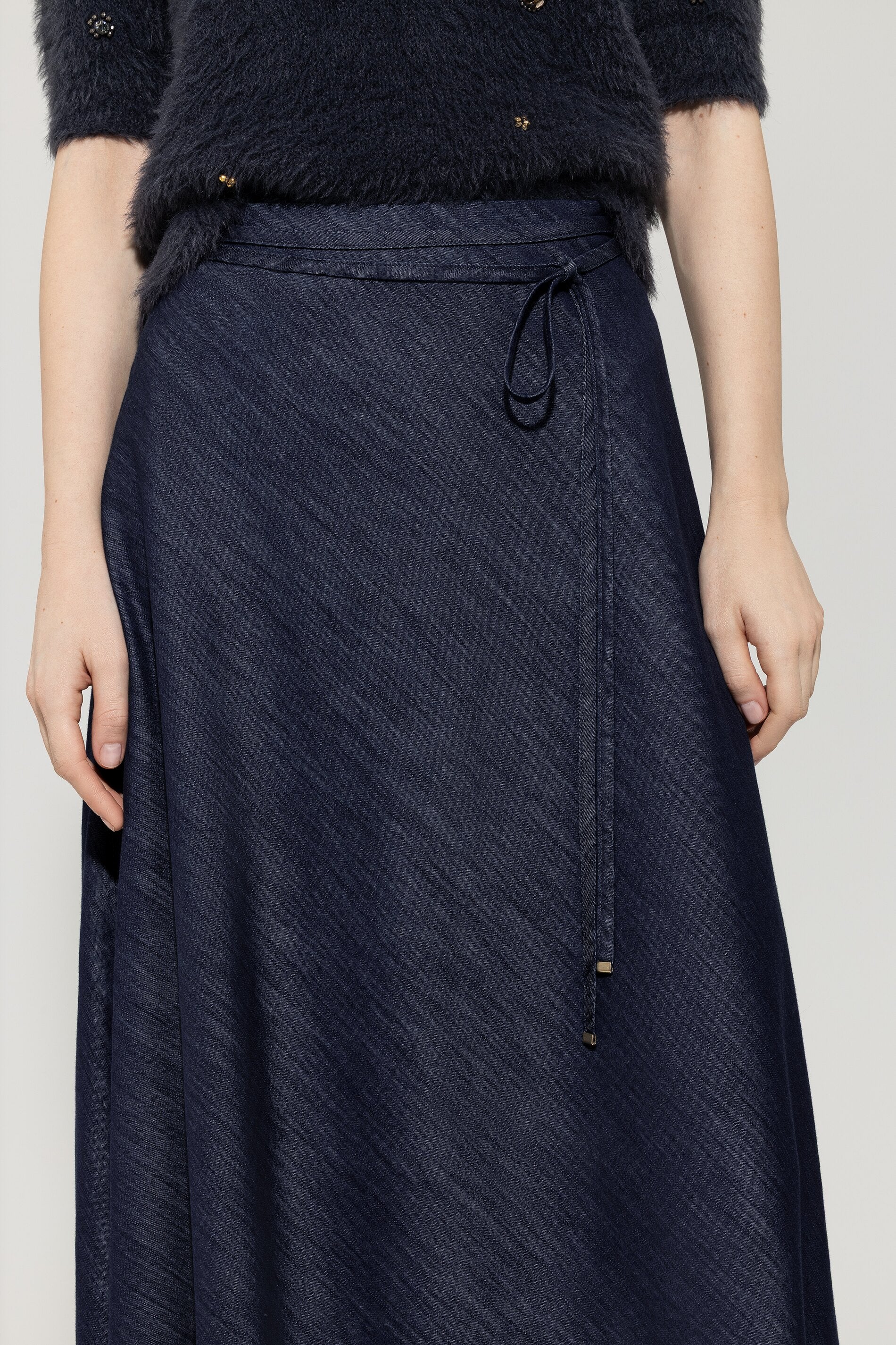 Denimrock mit Bindeband - denim blue - Standard - Image 4
