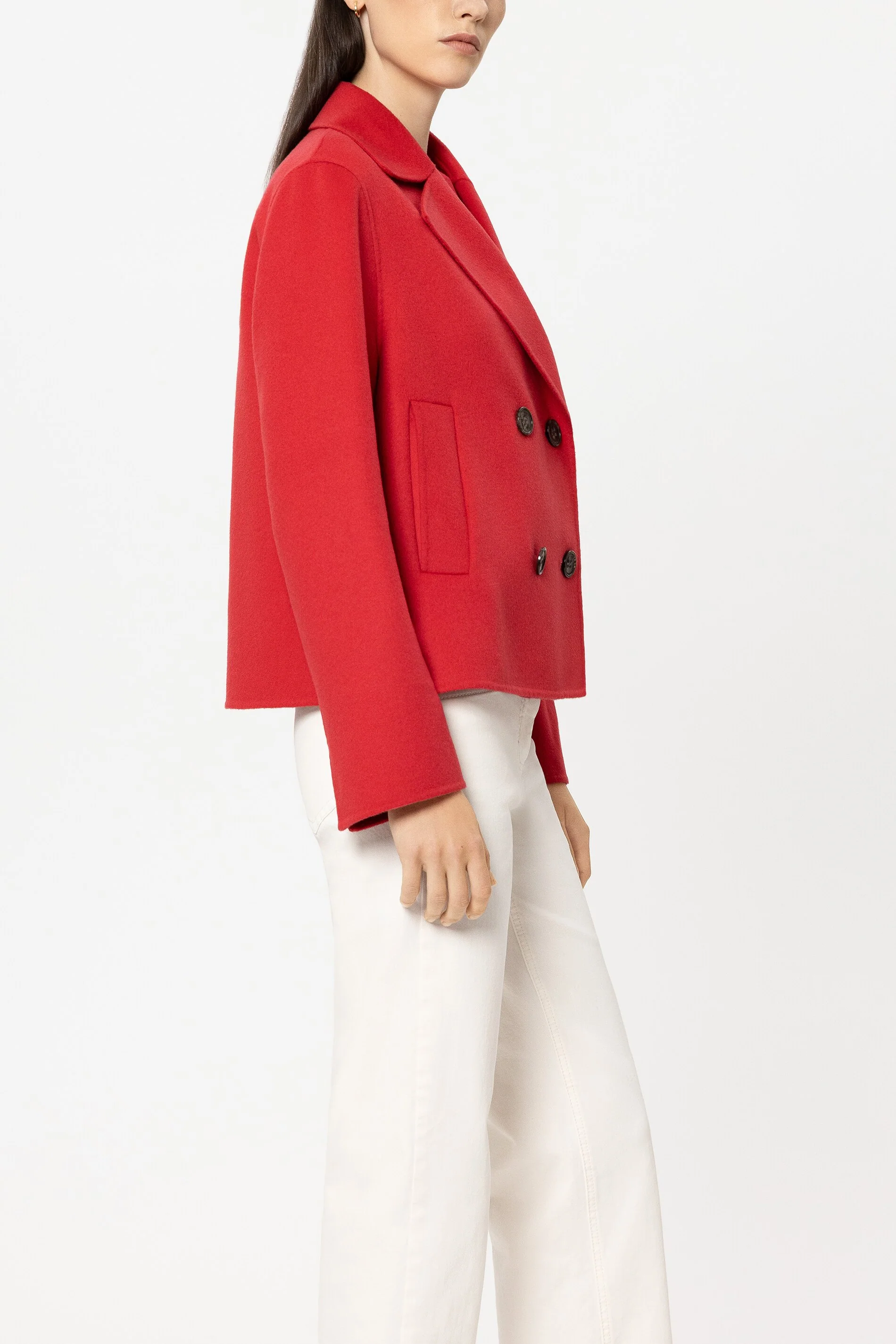 Doubleface-Cabanjacke - cherry red - Standard - Image 2