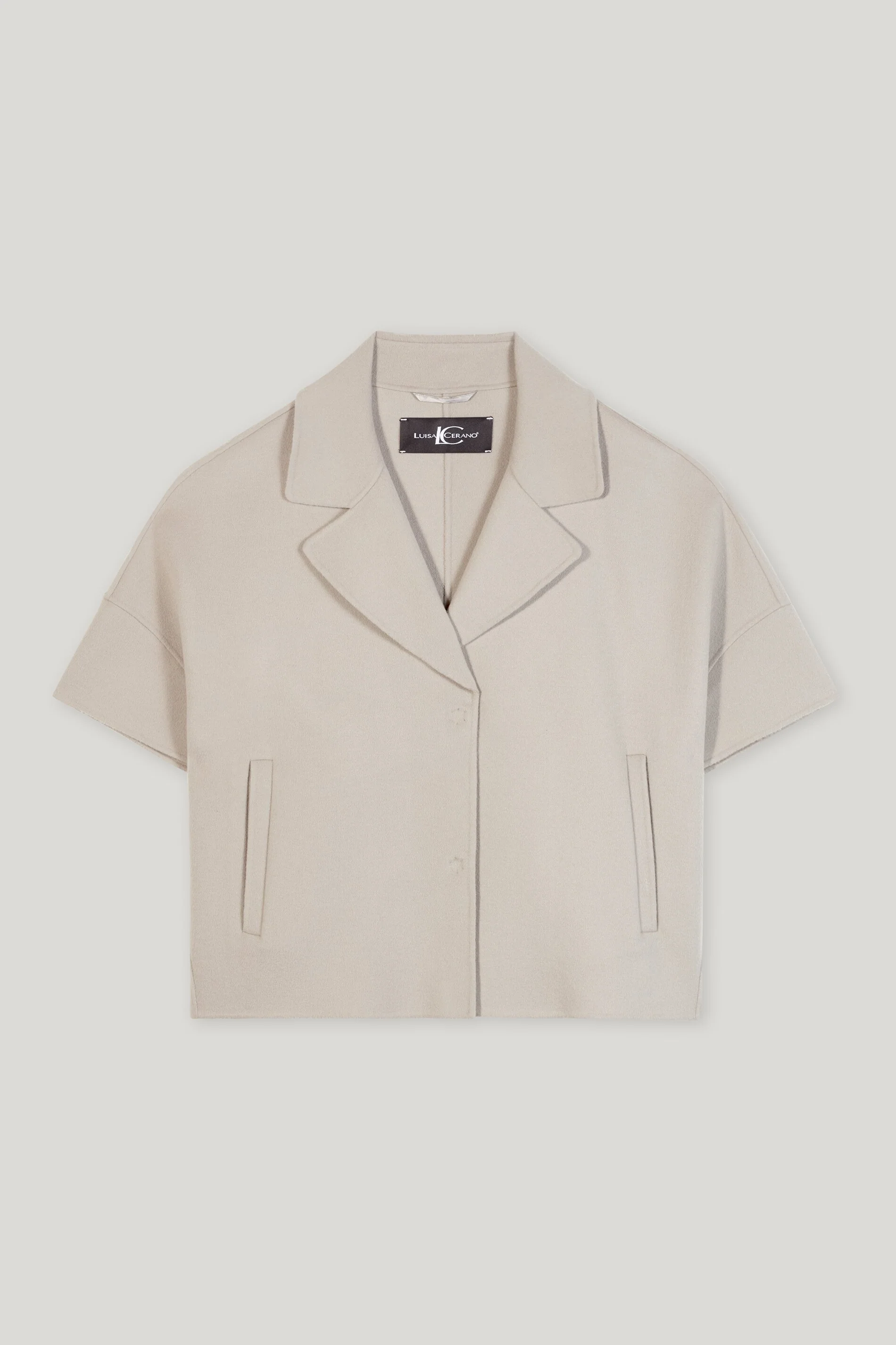 Double-face cape - oyster - standard - Image 5