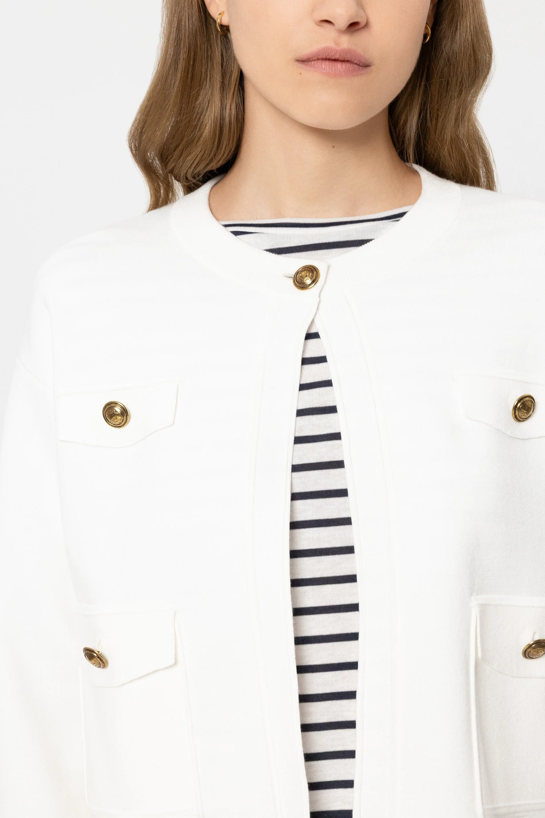 Feinstrick-Blouson - cream - Standard - Image 4