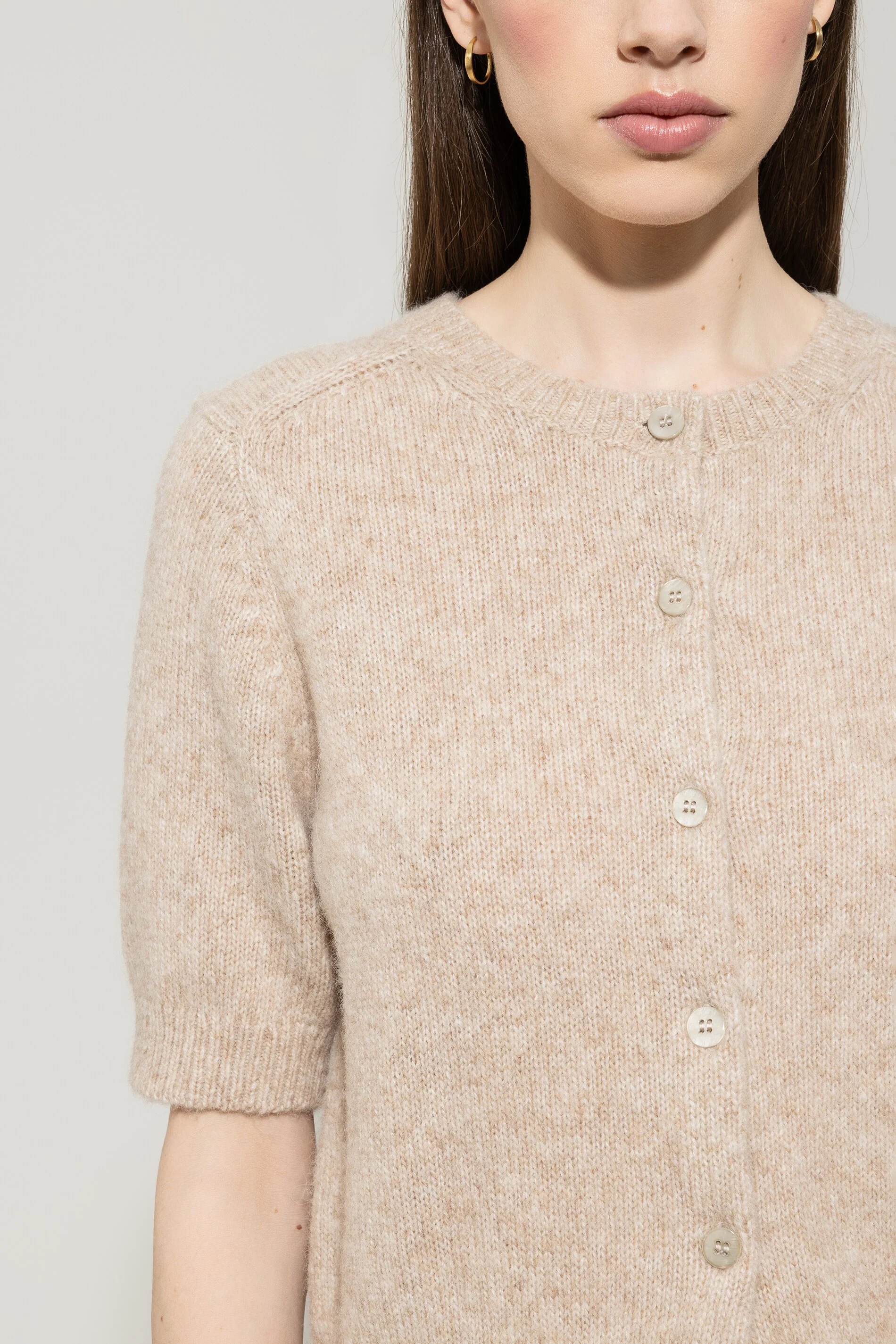 Feinstrick-Cardigan - biscuit - Standard - Image 4