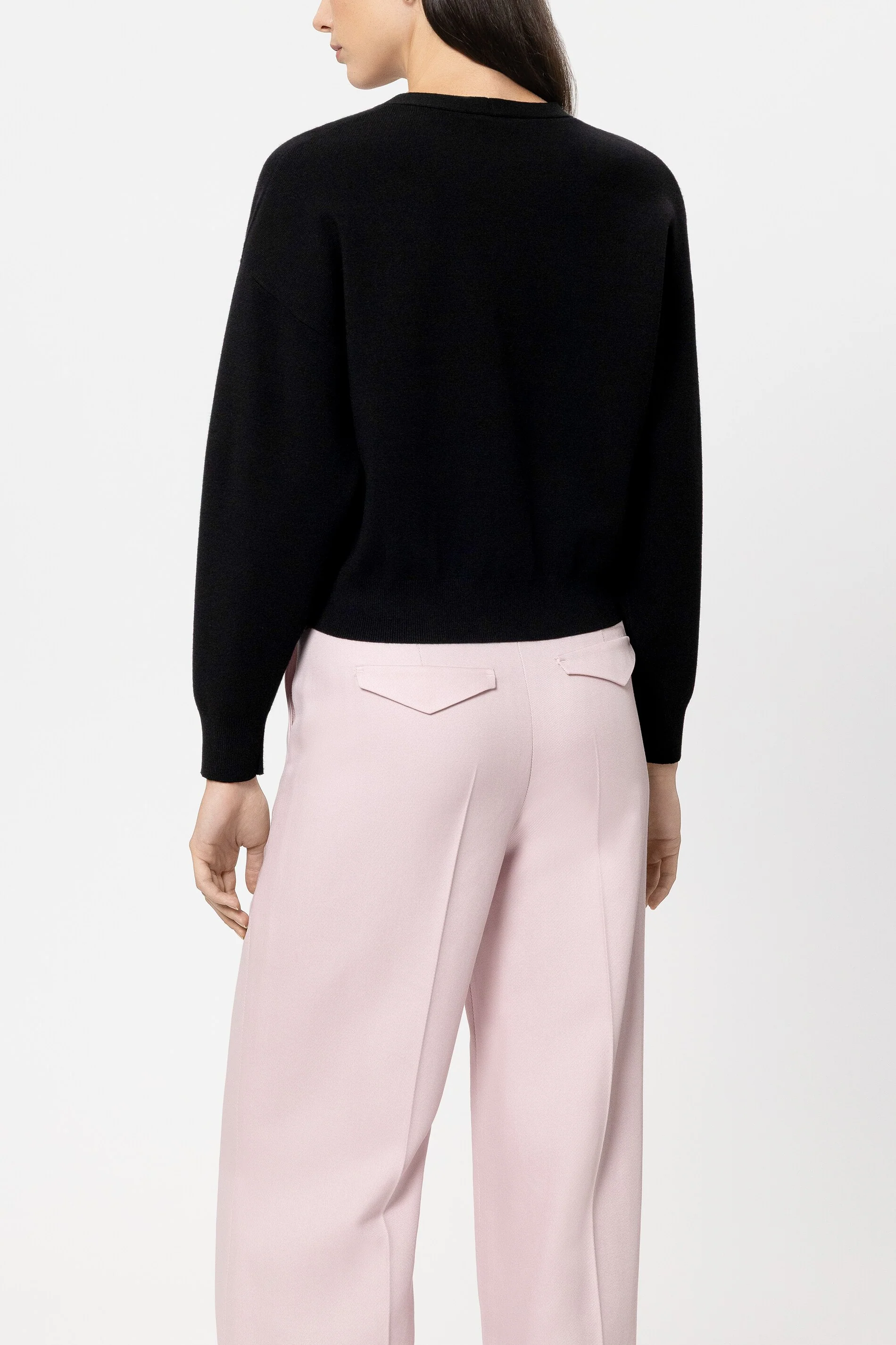 Feinstrick-Cardigan - pure black - Standard - Image 3