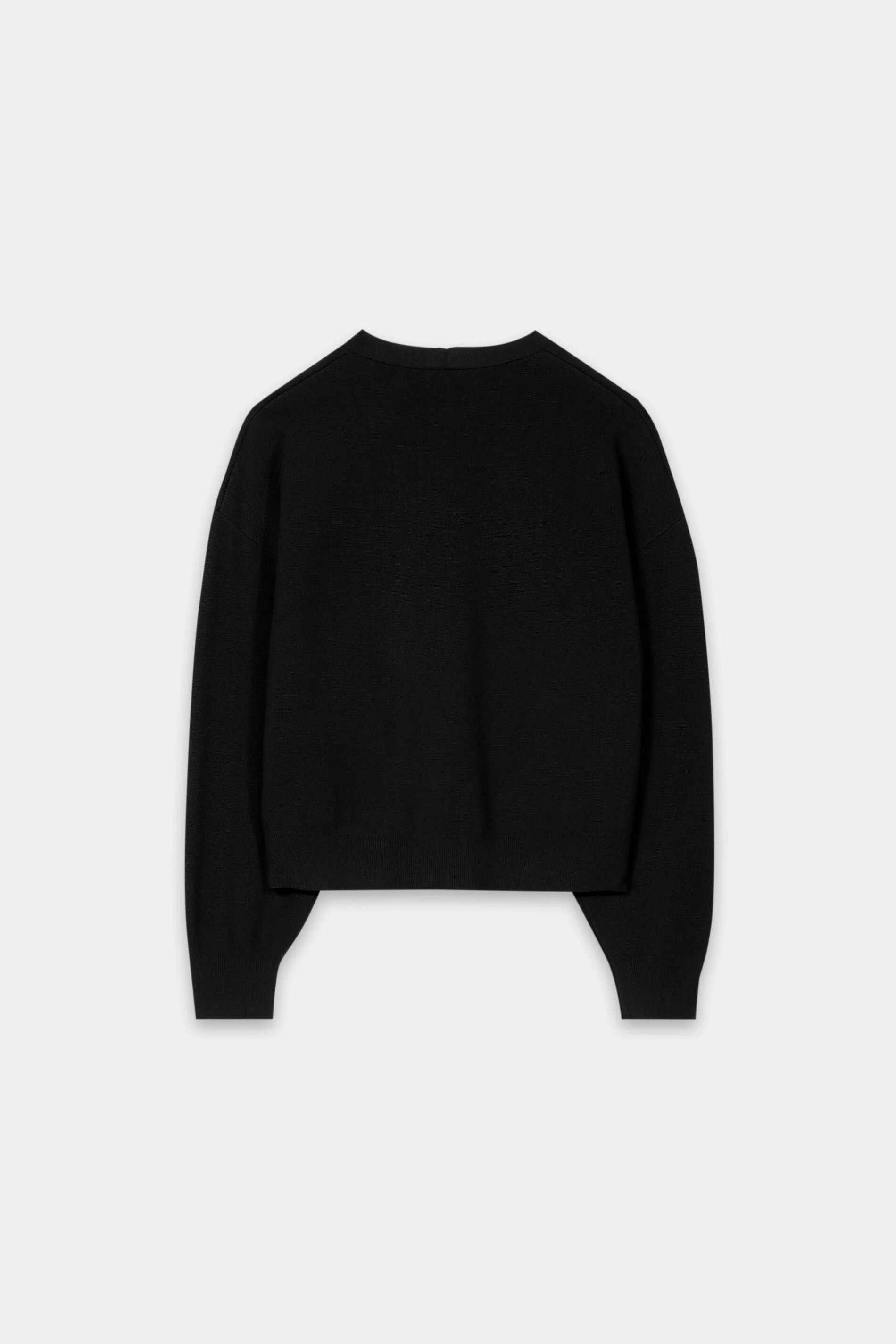 Feinstrick-Cardigan - pure black - Standard - Image 6