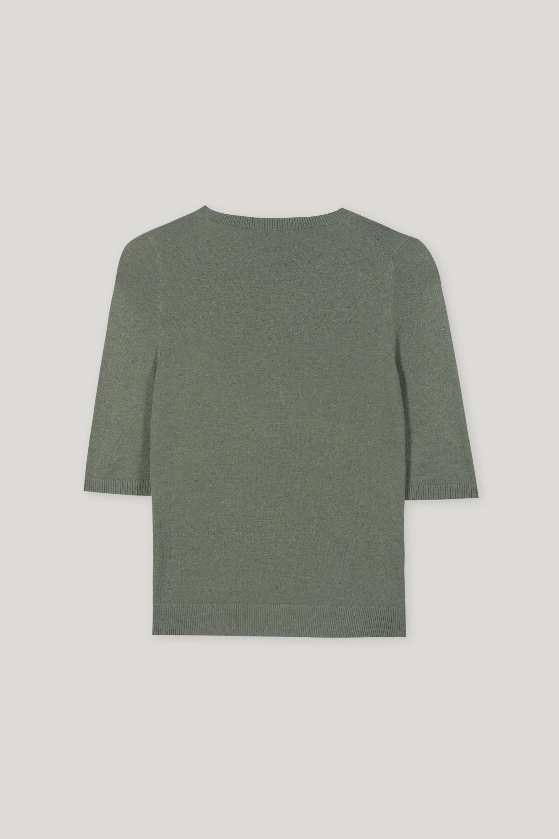 Feinstrick-Pullover - cool khaki - Standard - Image 6