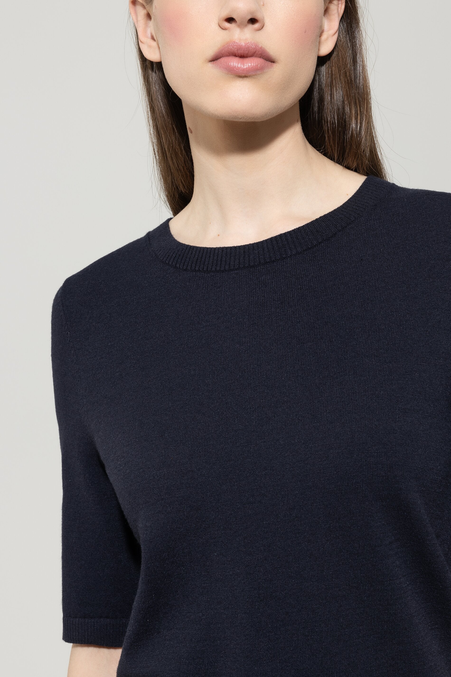 Feinstrick-Pullover - dark blue - Standard - Image 4