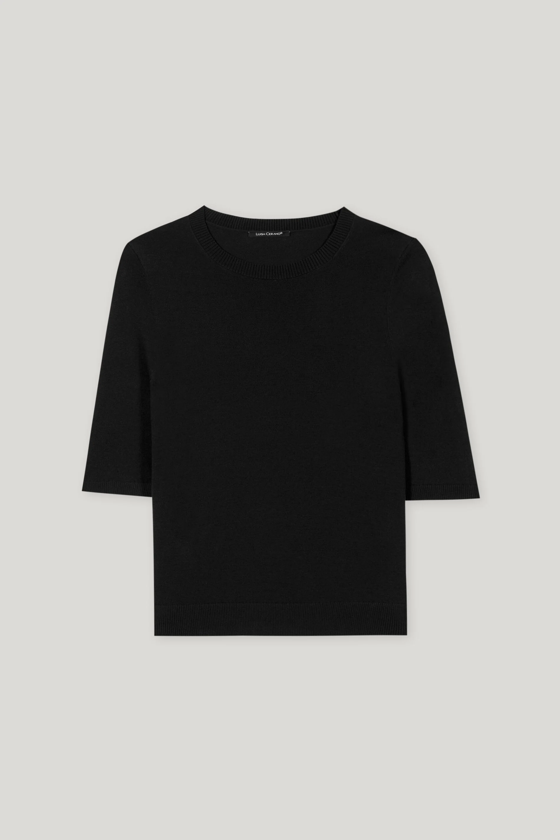 Feinstrick-Pullover - deep black - Standard - Image 5