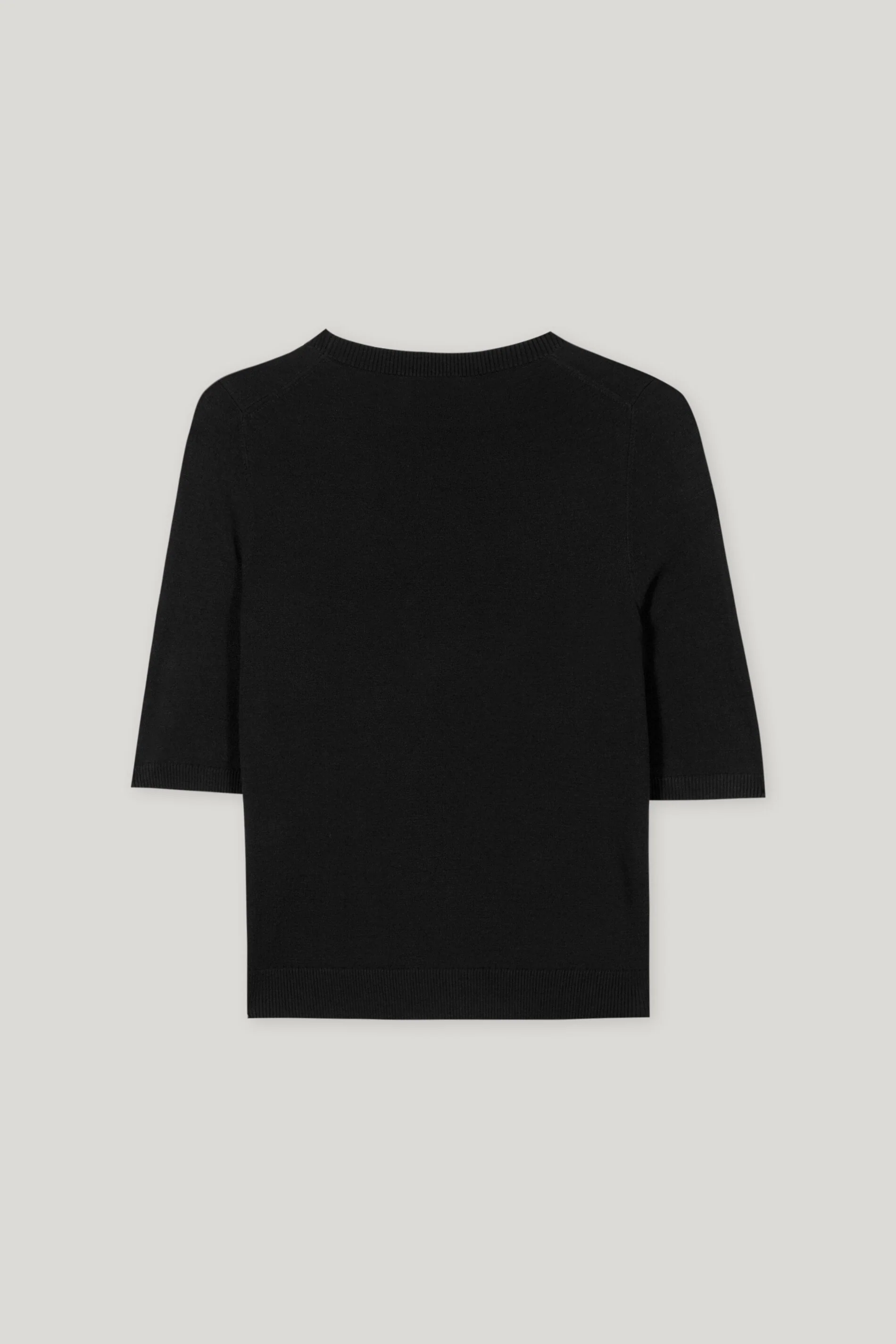 Feinstrick-Pullover - deep black - Standard - Image 6