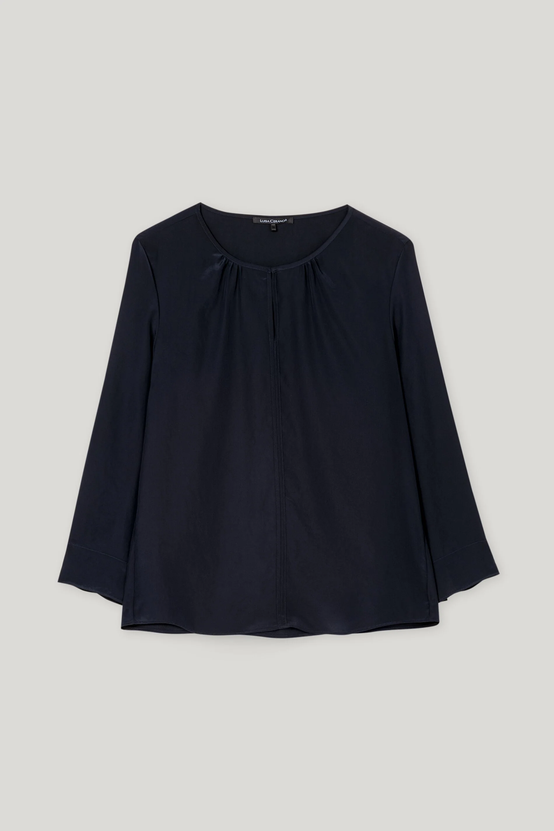 Fließendes Blusenshirt - dark navy - Standard - Image 5